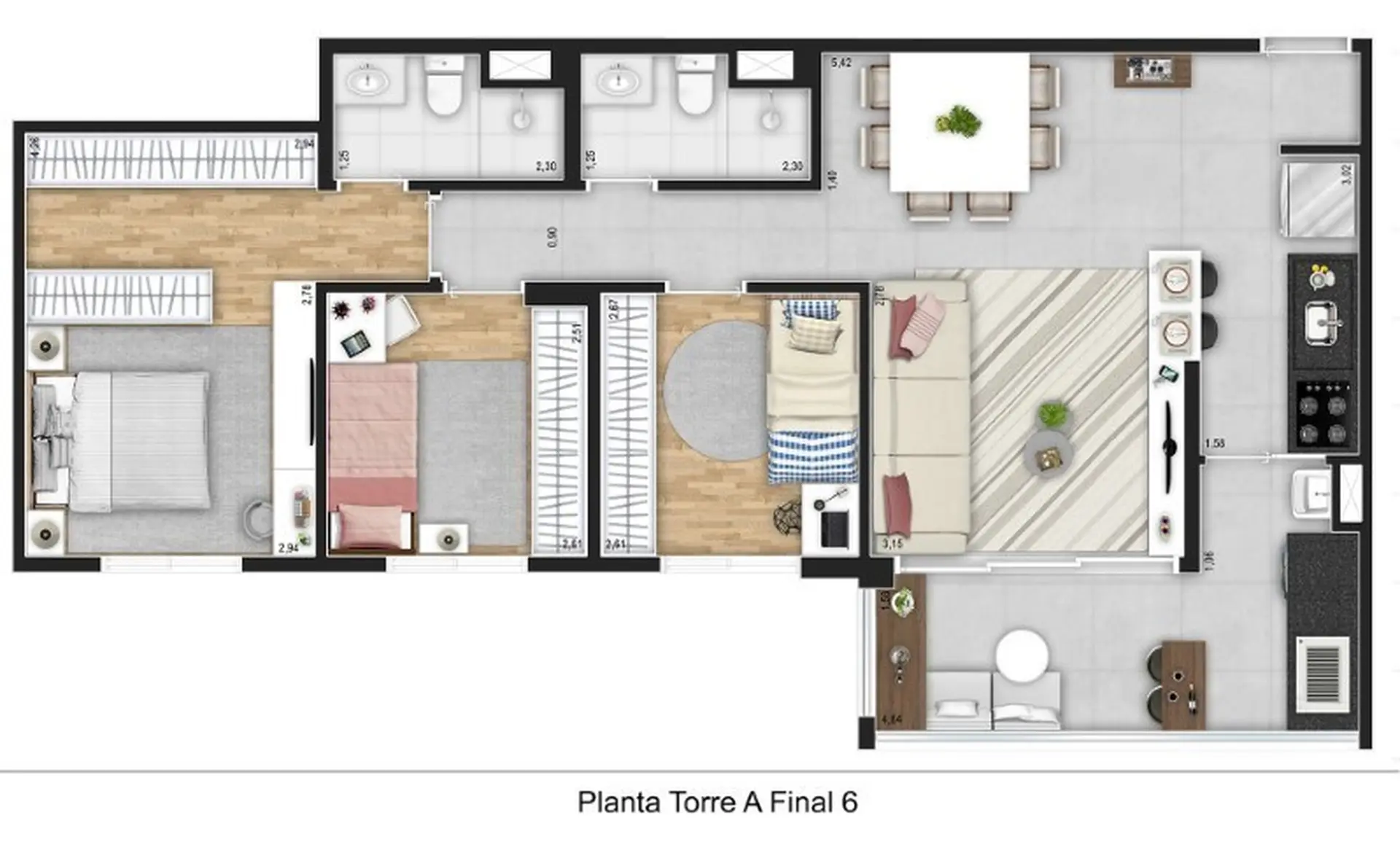 Planta 3 – AR Planalto