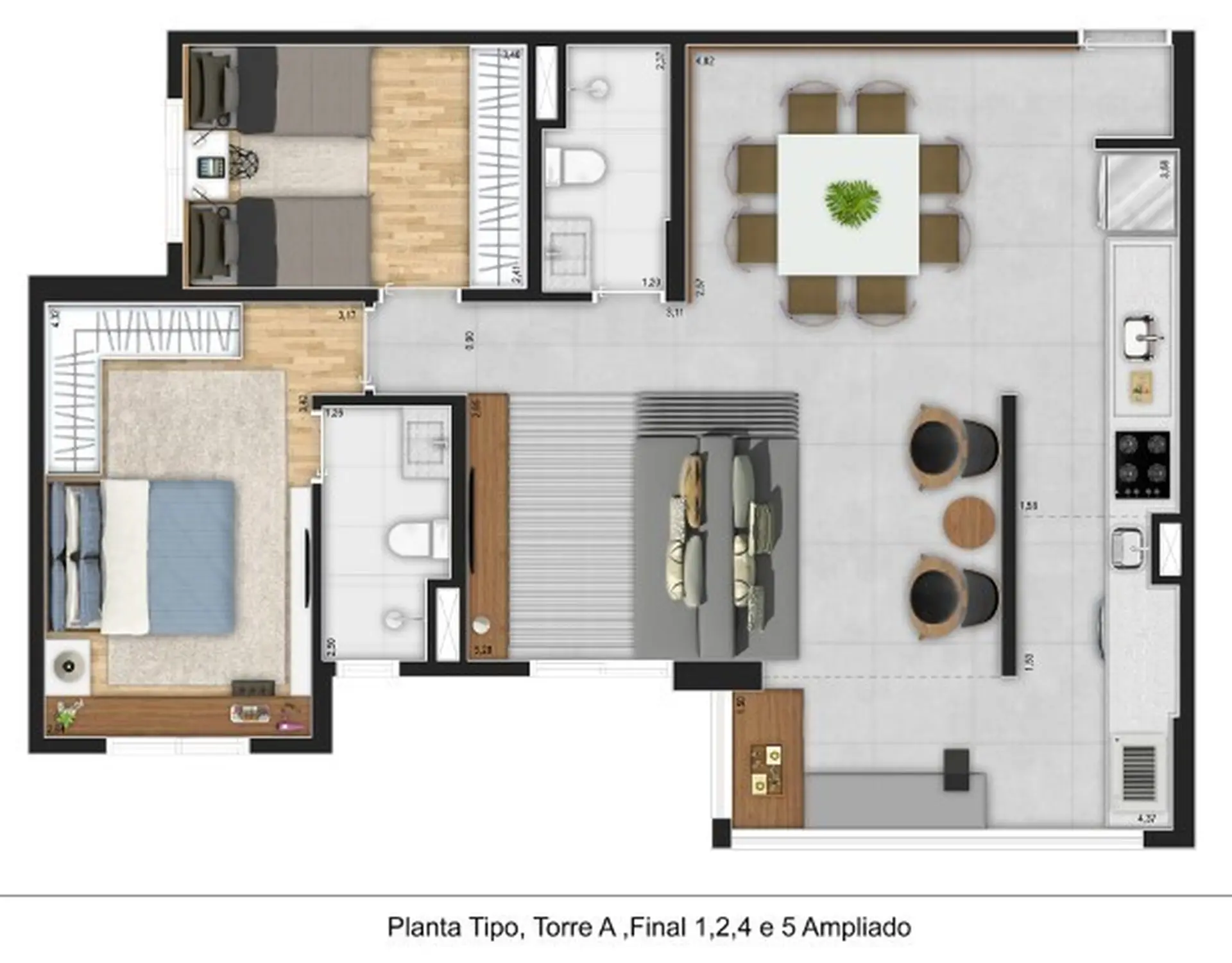 Planta 1 – AR Planalto