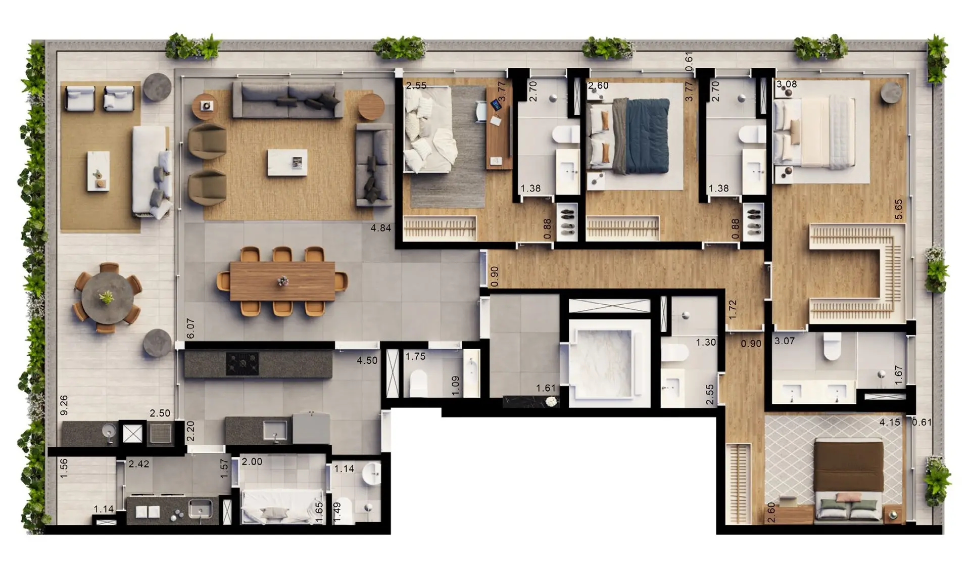 Planta 4 – Alter Alto de Pinheiros