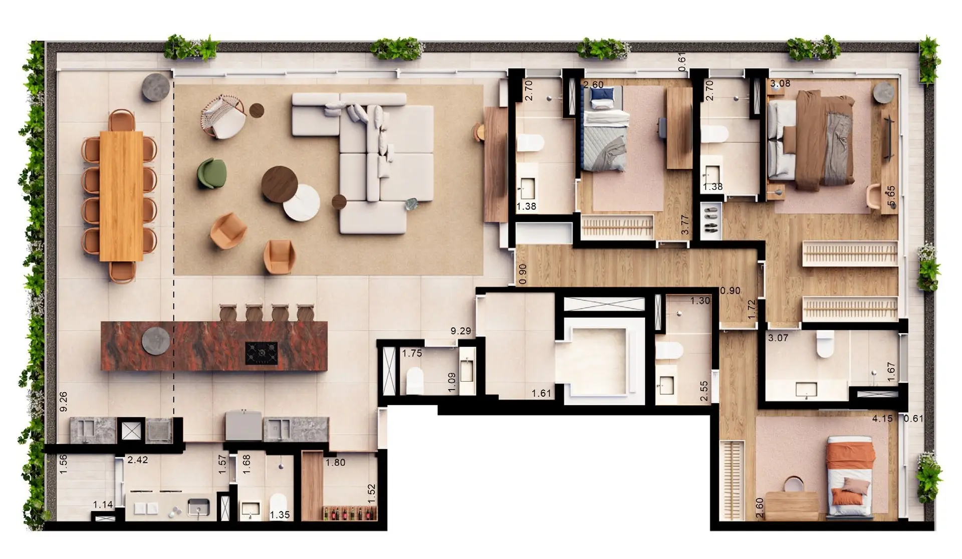 Planta 2 – Alter Alto de Pinheiros