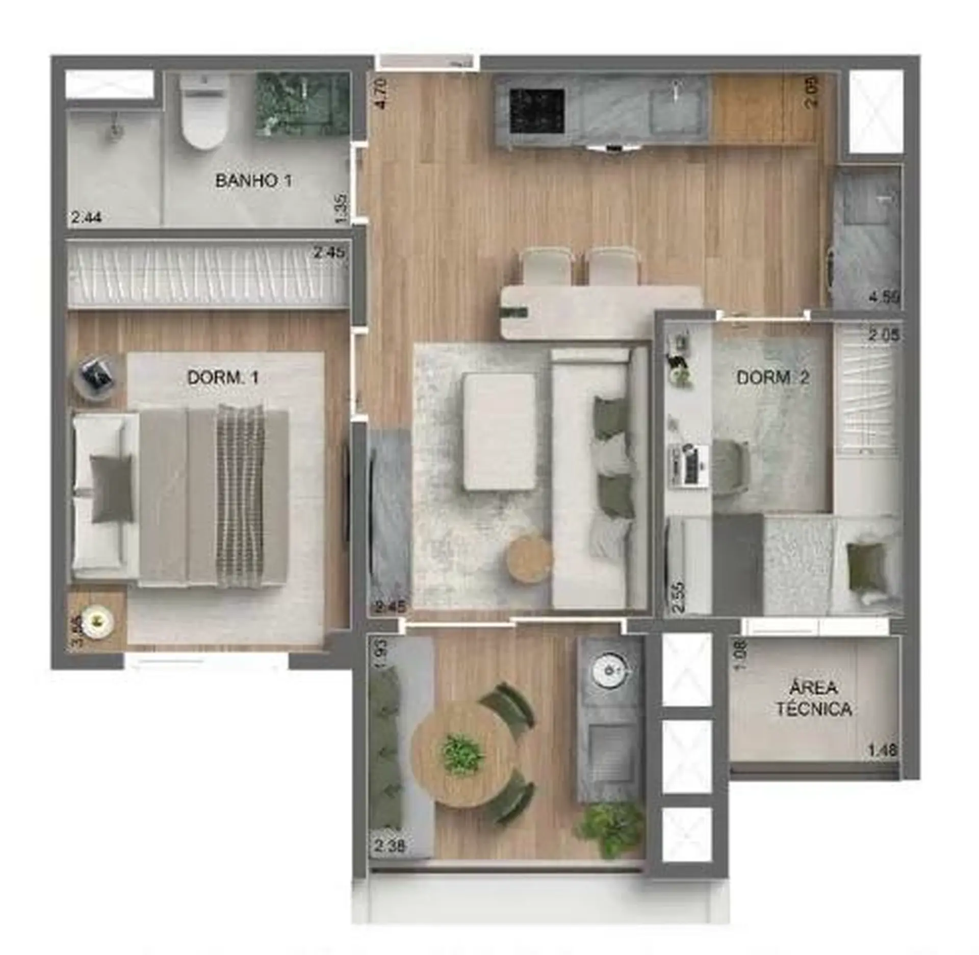 Planta 4 – Autoria Mac