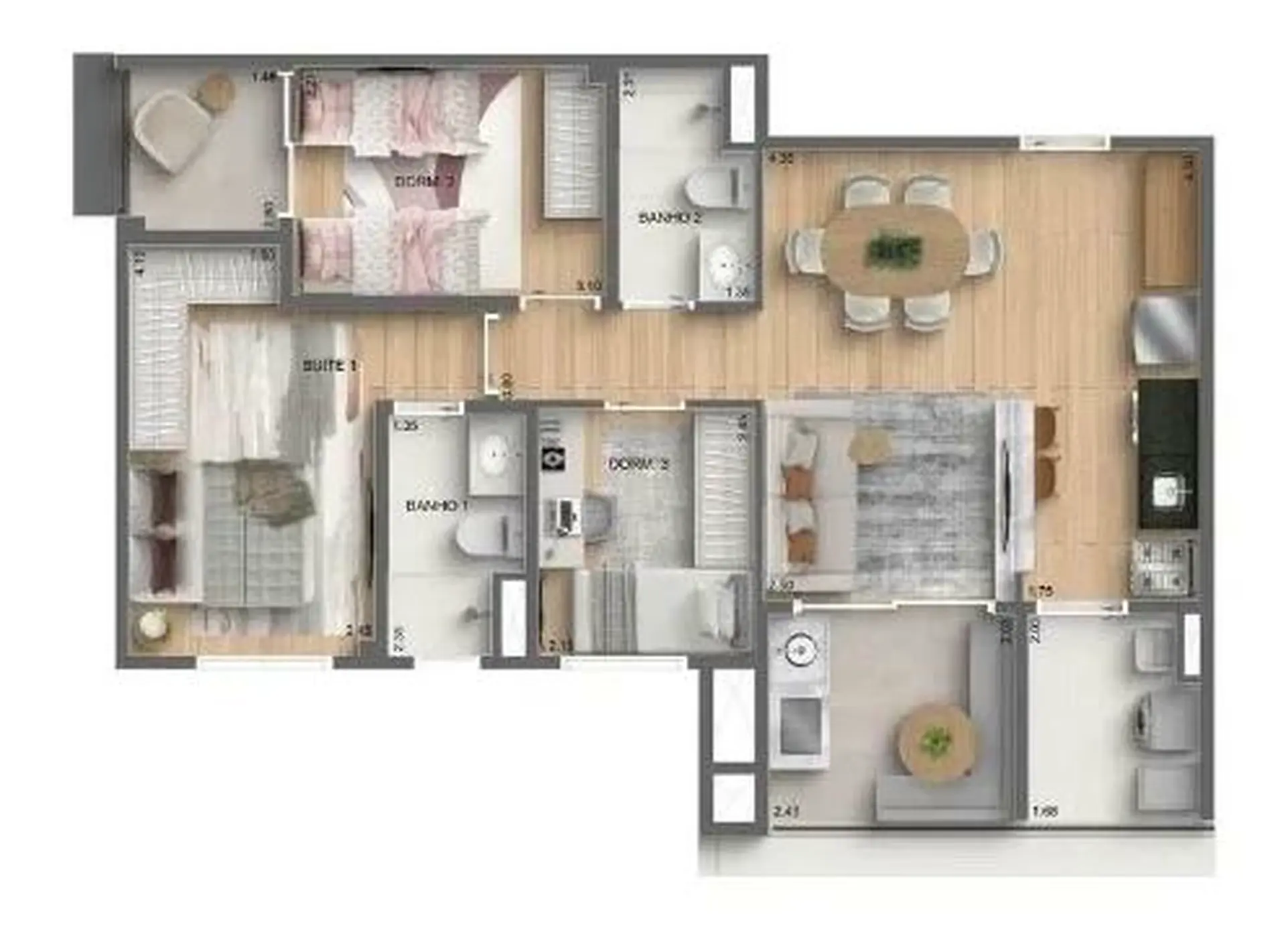 Planta 2 – Autoria Mac