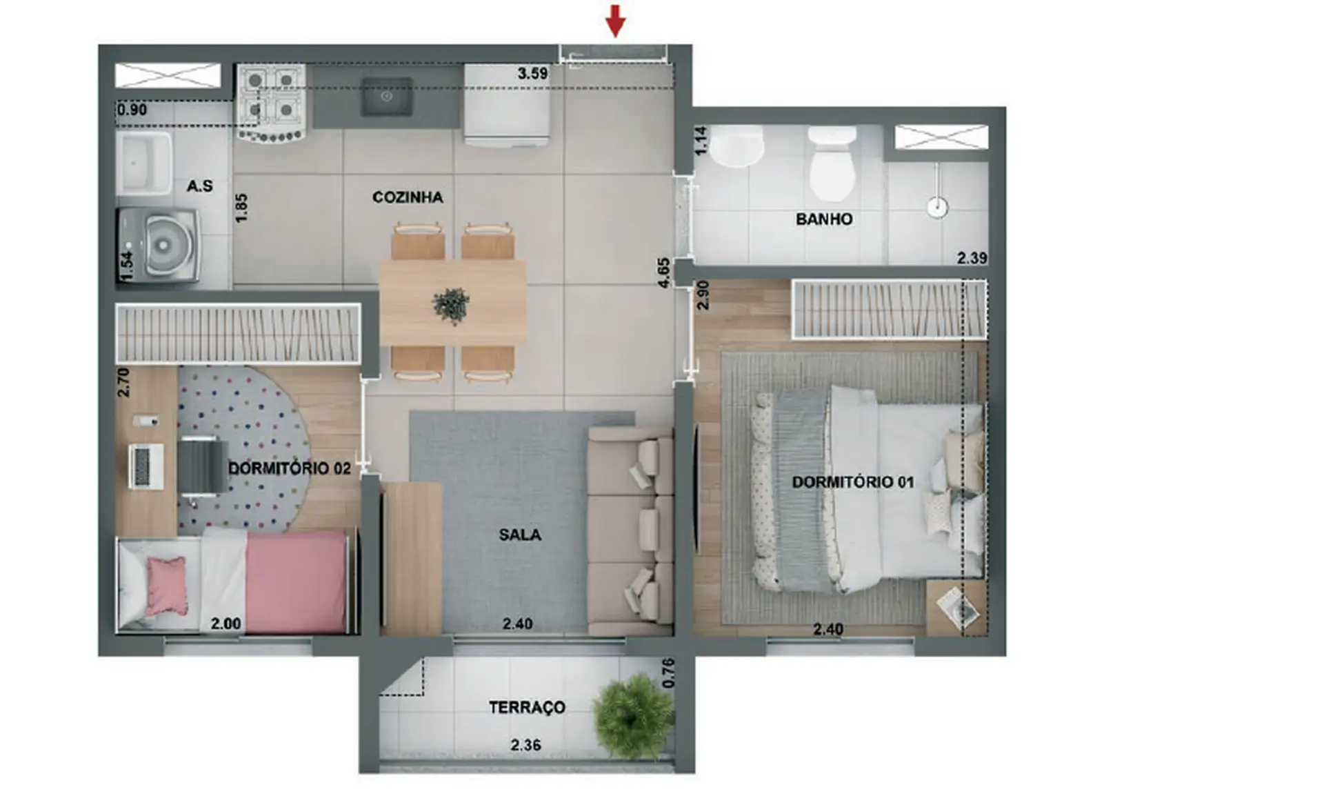 Planta 4 – Barra Funda 930
