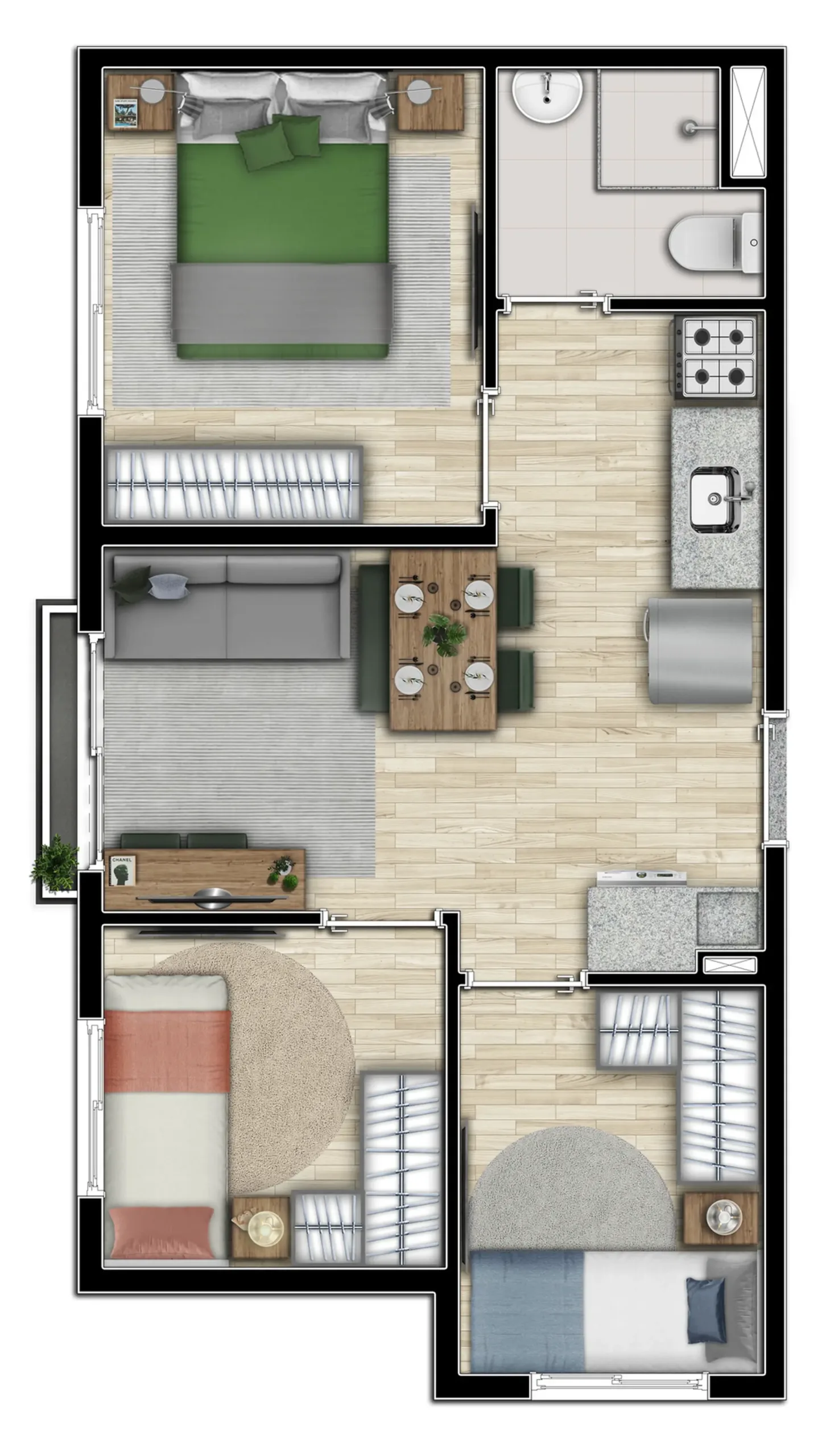 Planta 2 – Bem Viver Angélica