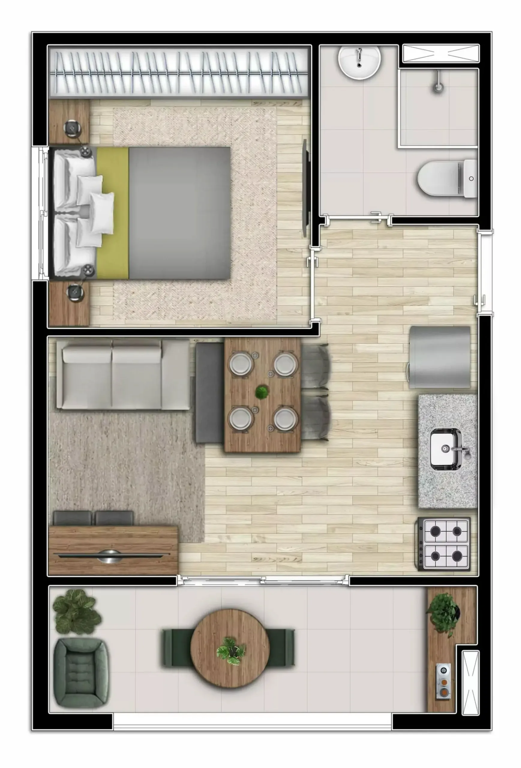 Planta 3 – Bem Viver Barão de Limeira