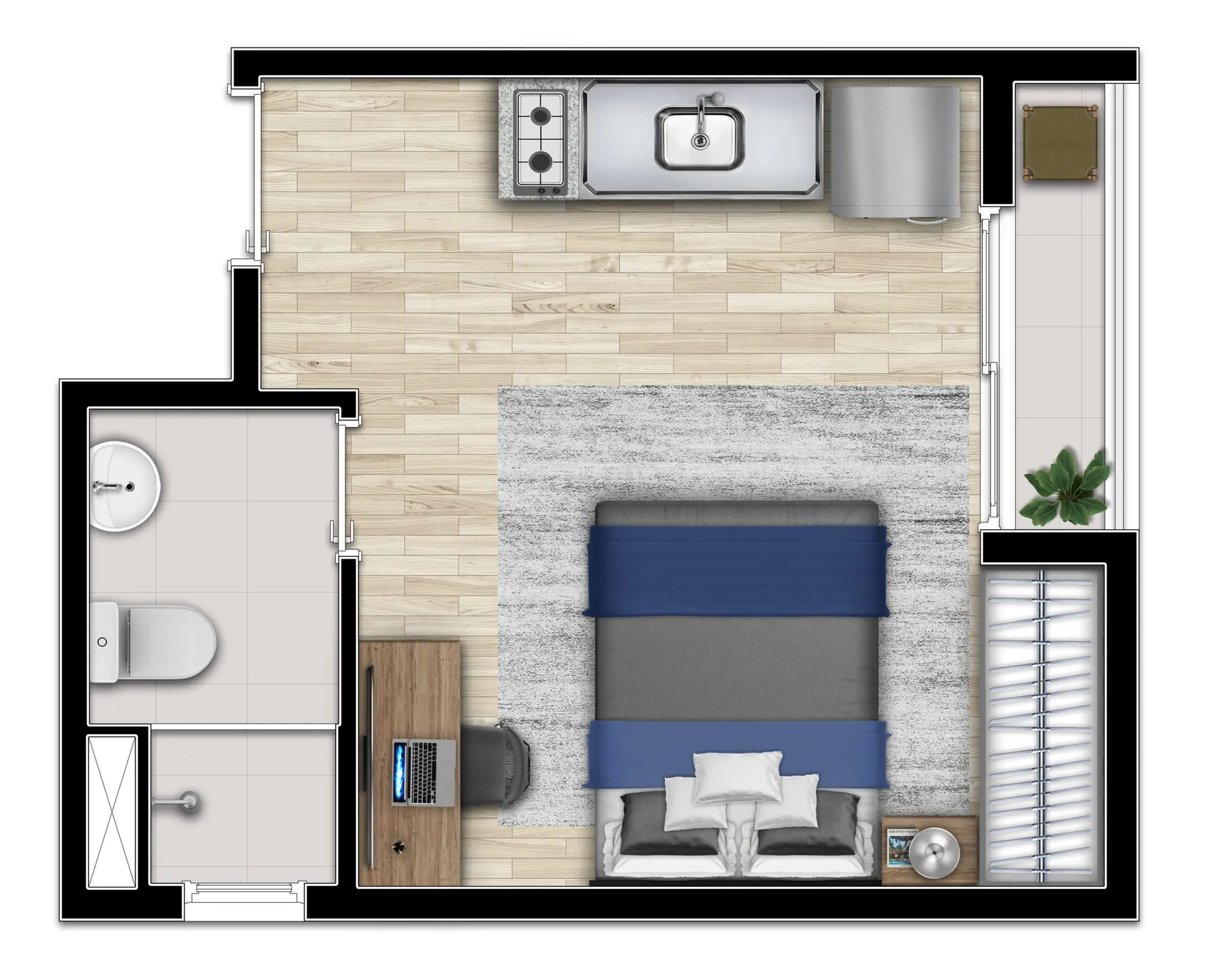 Planta 3 – Bem Viver Praça Fortunato