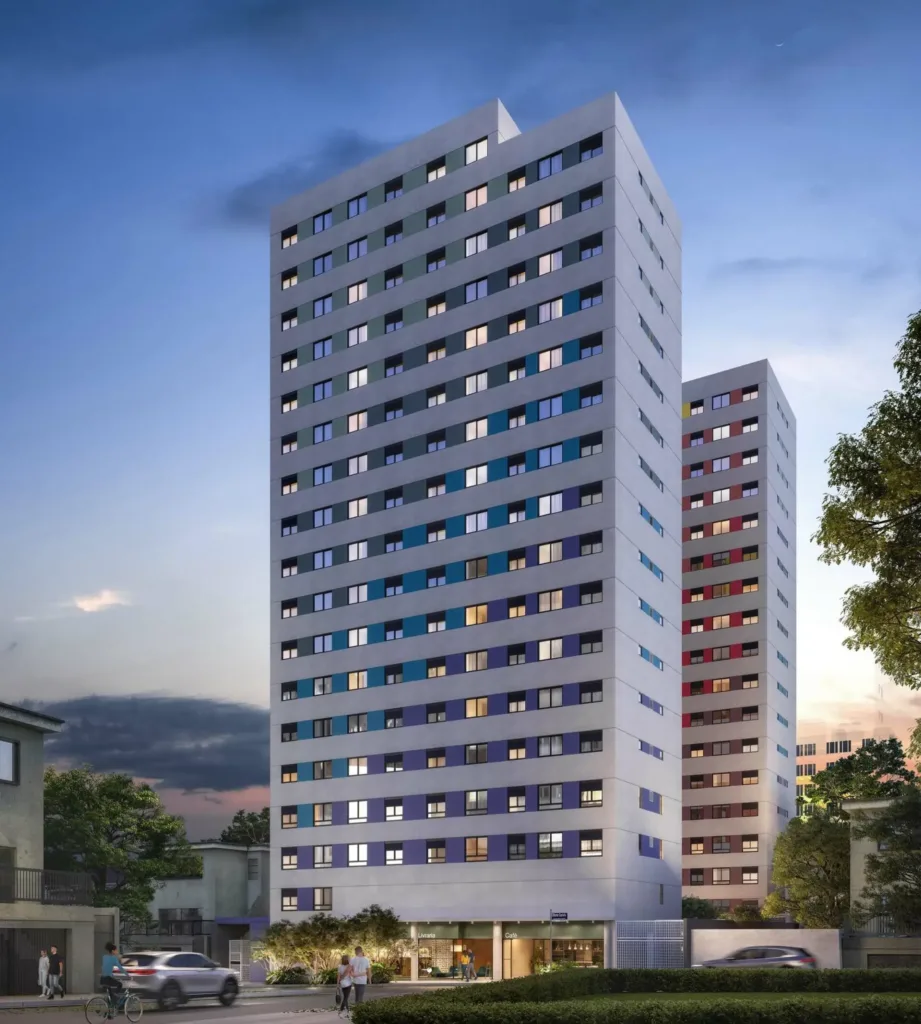 Fachada do empreendimento Bem Viver Sousa Lima