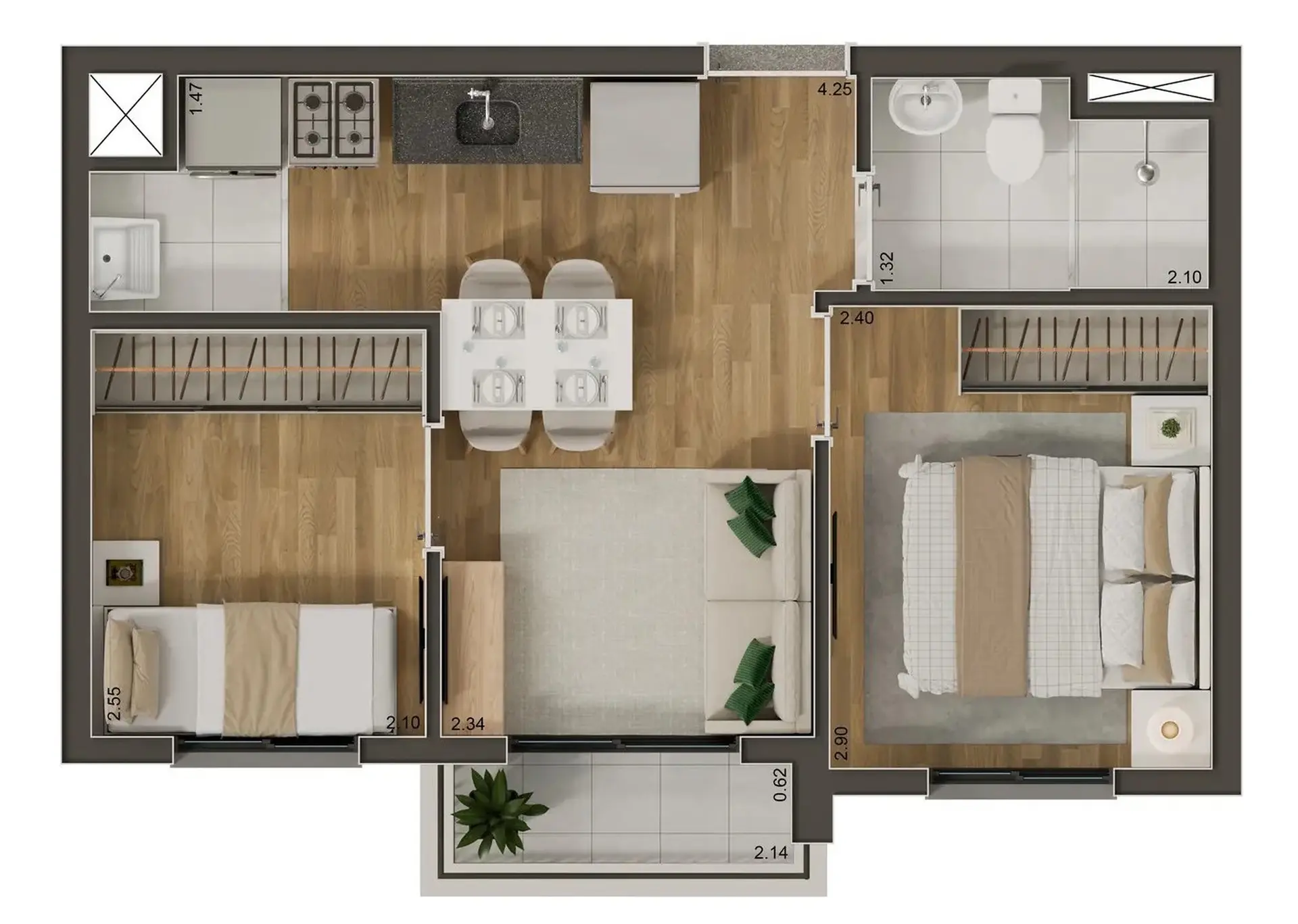 Planta 1 – Bio Parque Nabuco