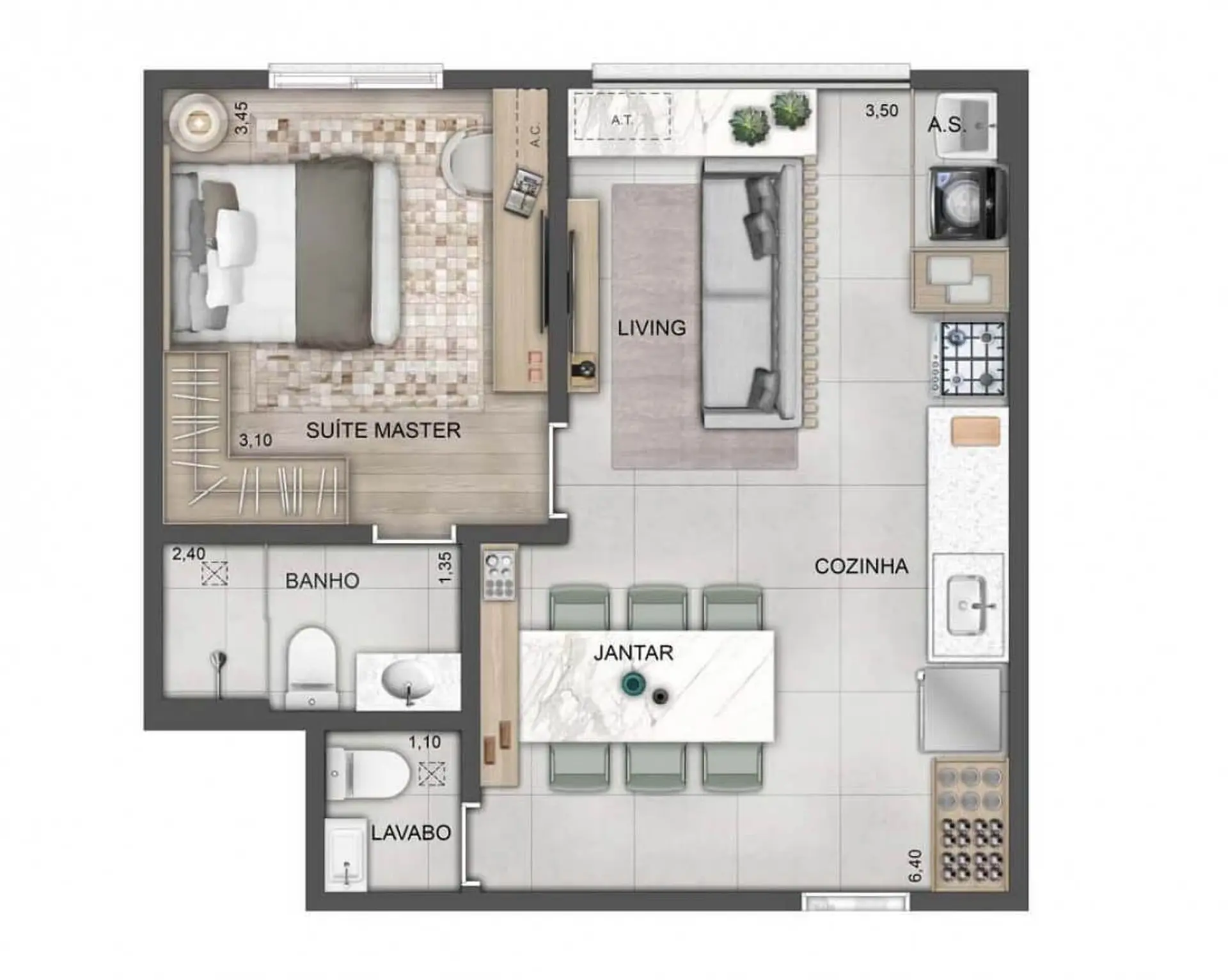 Planta 3 – Blue Home Resort Jockey