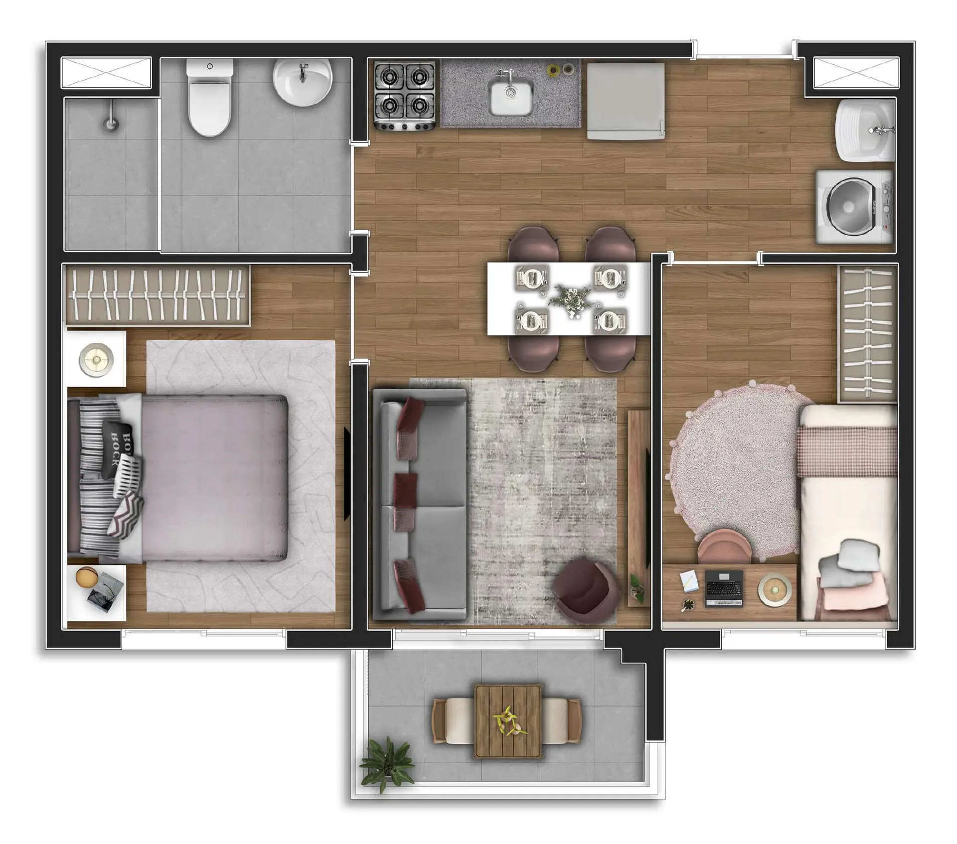 Planta 1 – Bosque Ipiranga