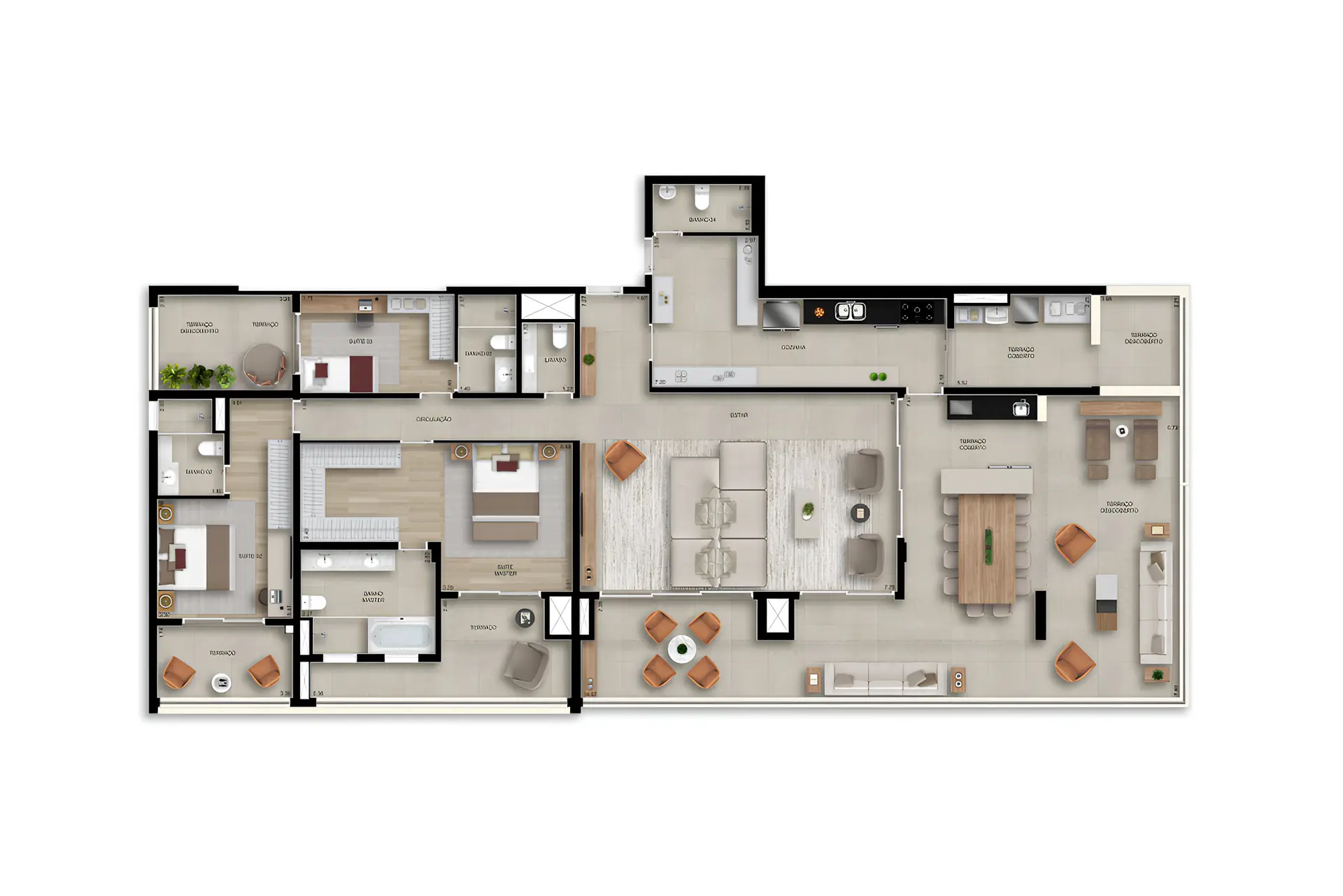 Planta 1 – Bosque Santa Cruz