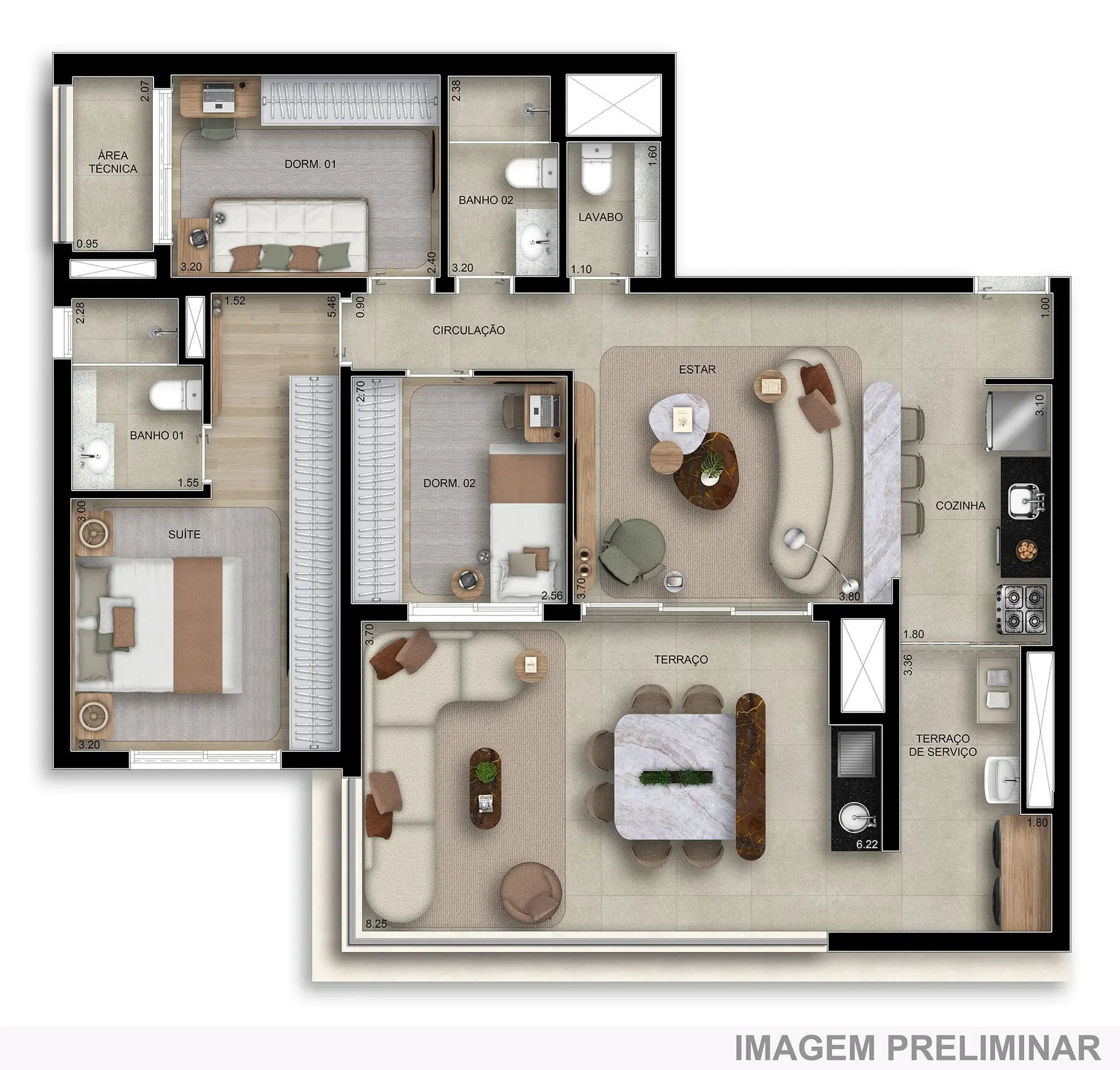 Planta 2 – BoulevarDiálogo Butantã