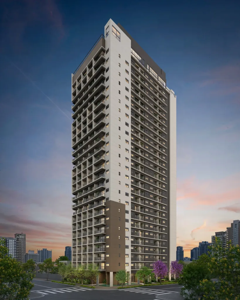Fachada do empreendimento Boulevard Brooklin