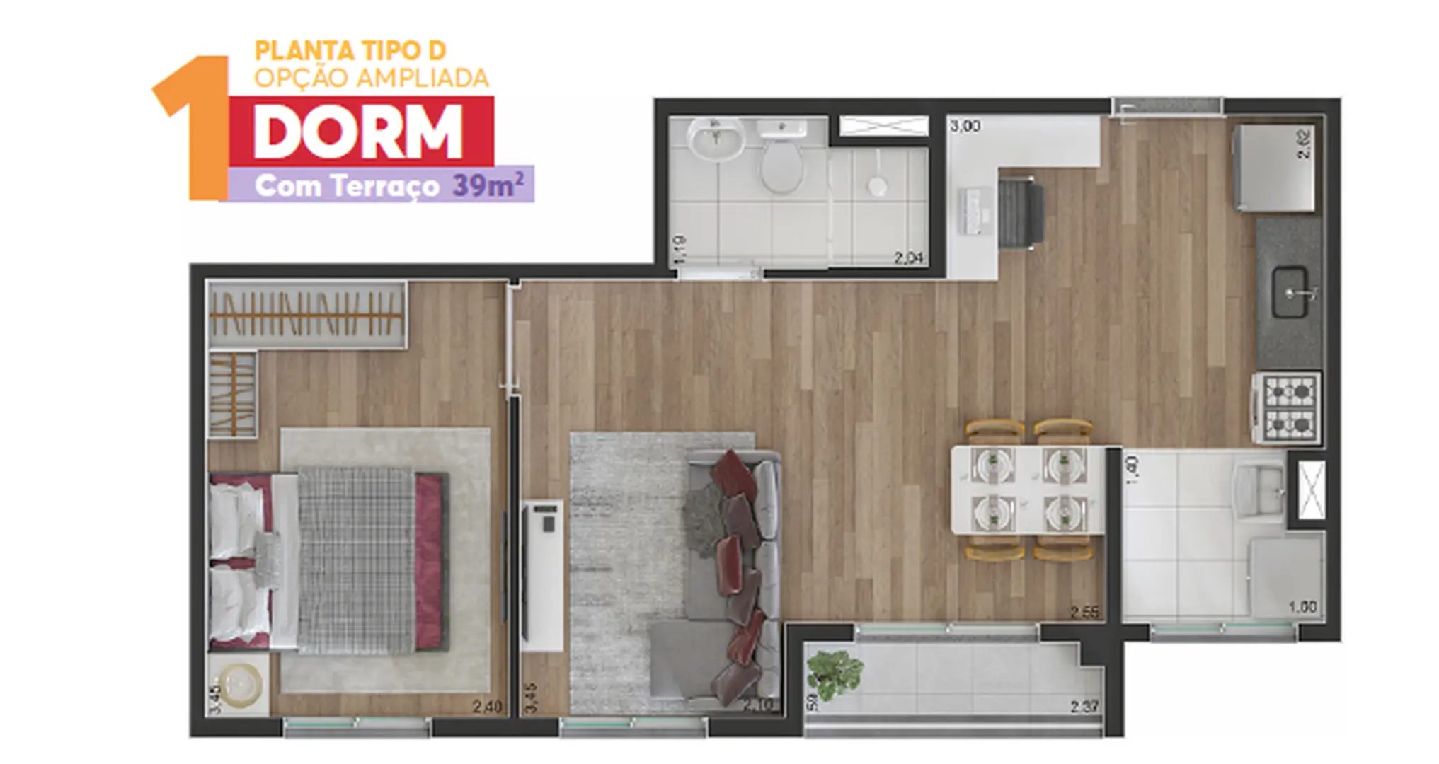Planta 1 – Buono Bom Retiro