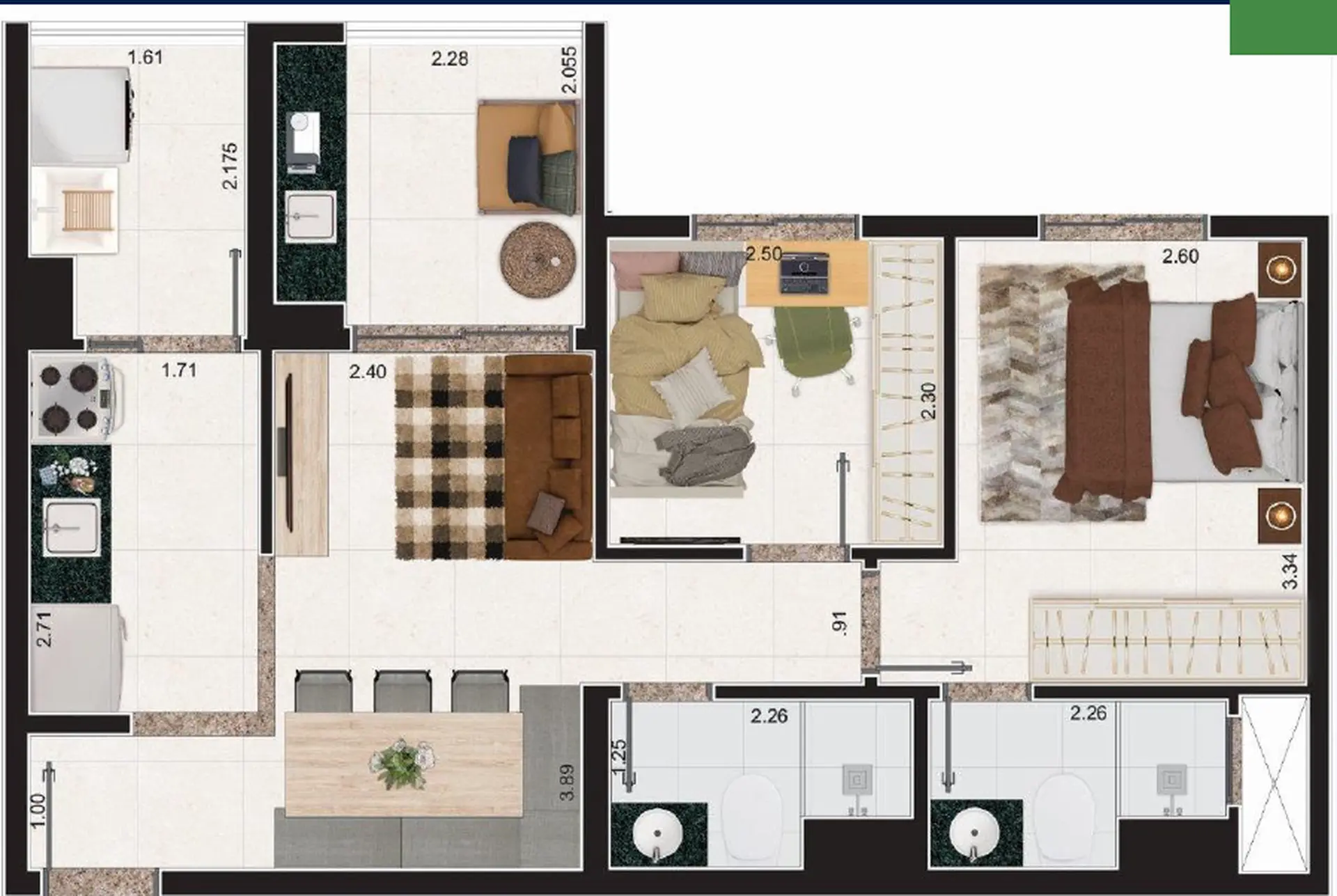 Planta 2 – Caativa