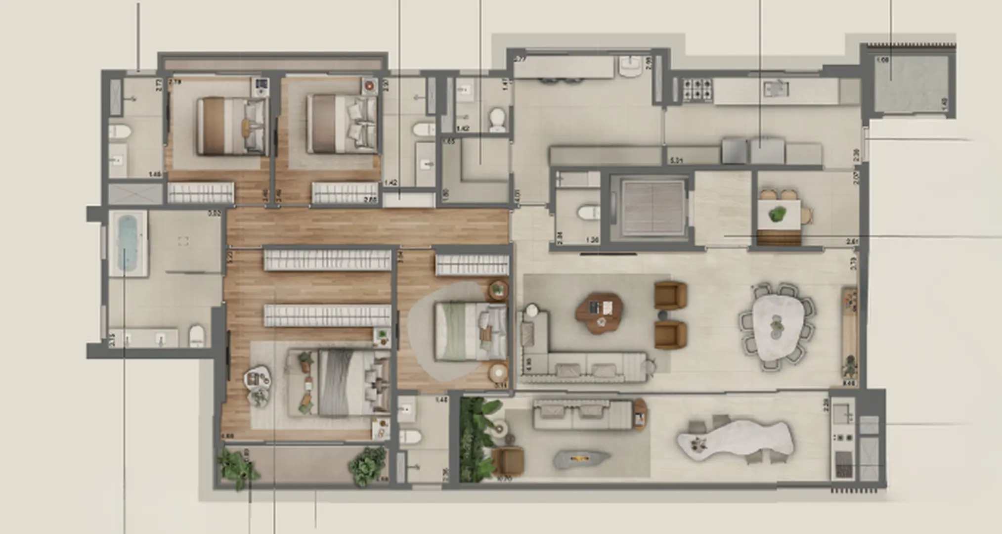 Planta 1 – Casa Piauí