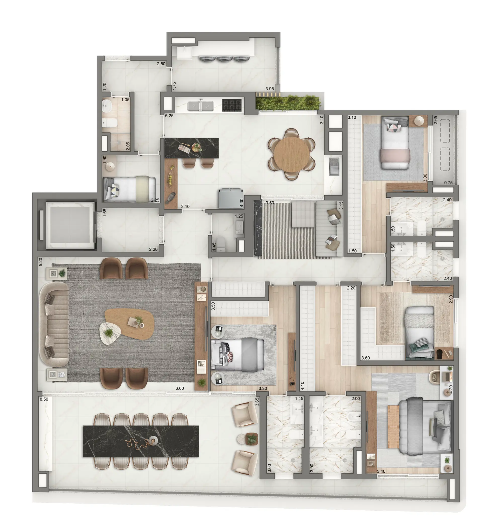 Planta 2 – Casa Senses