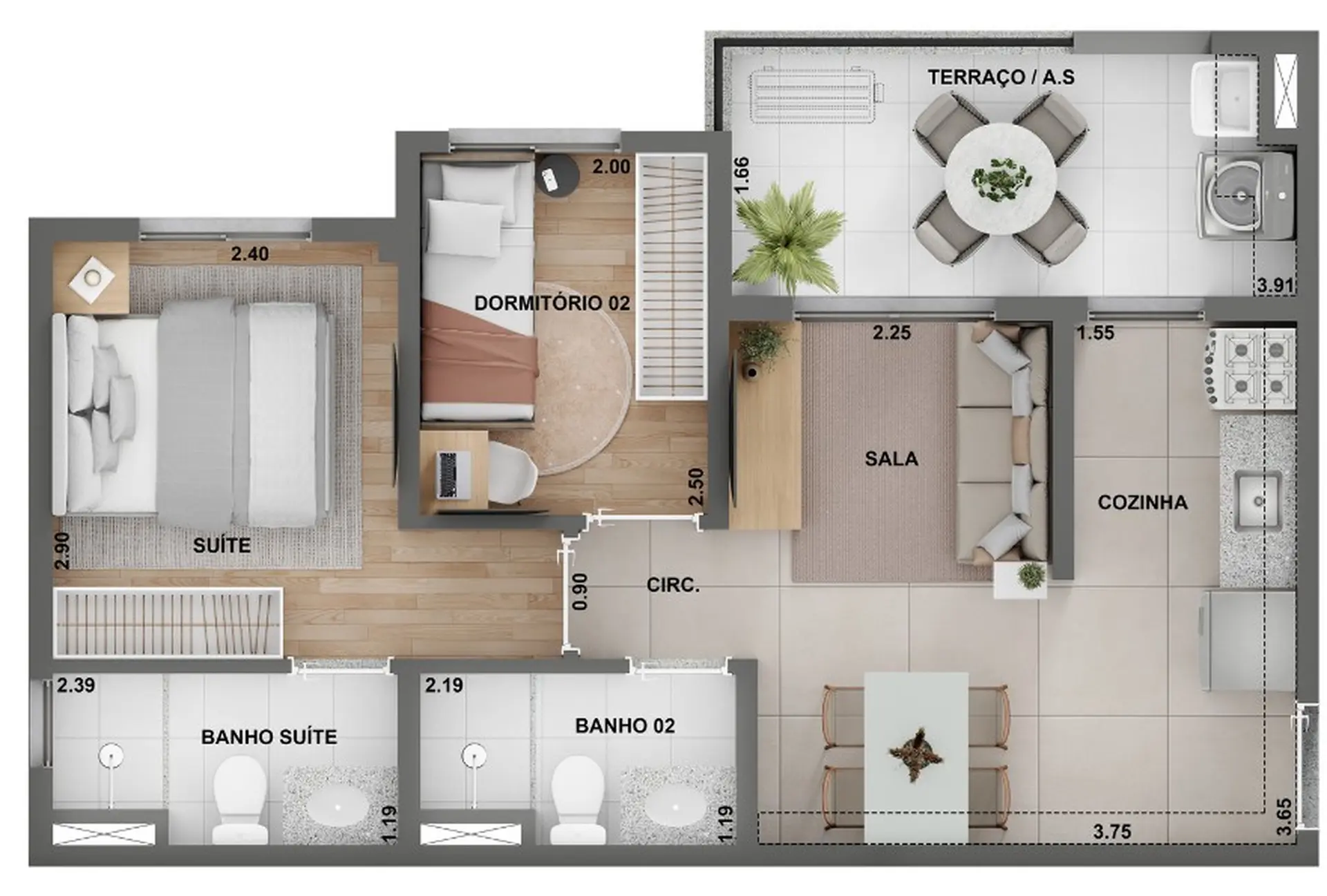 Planta 4 – Cidade Lapa Perdizes