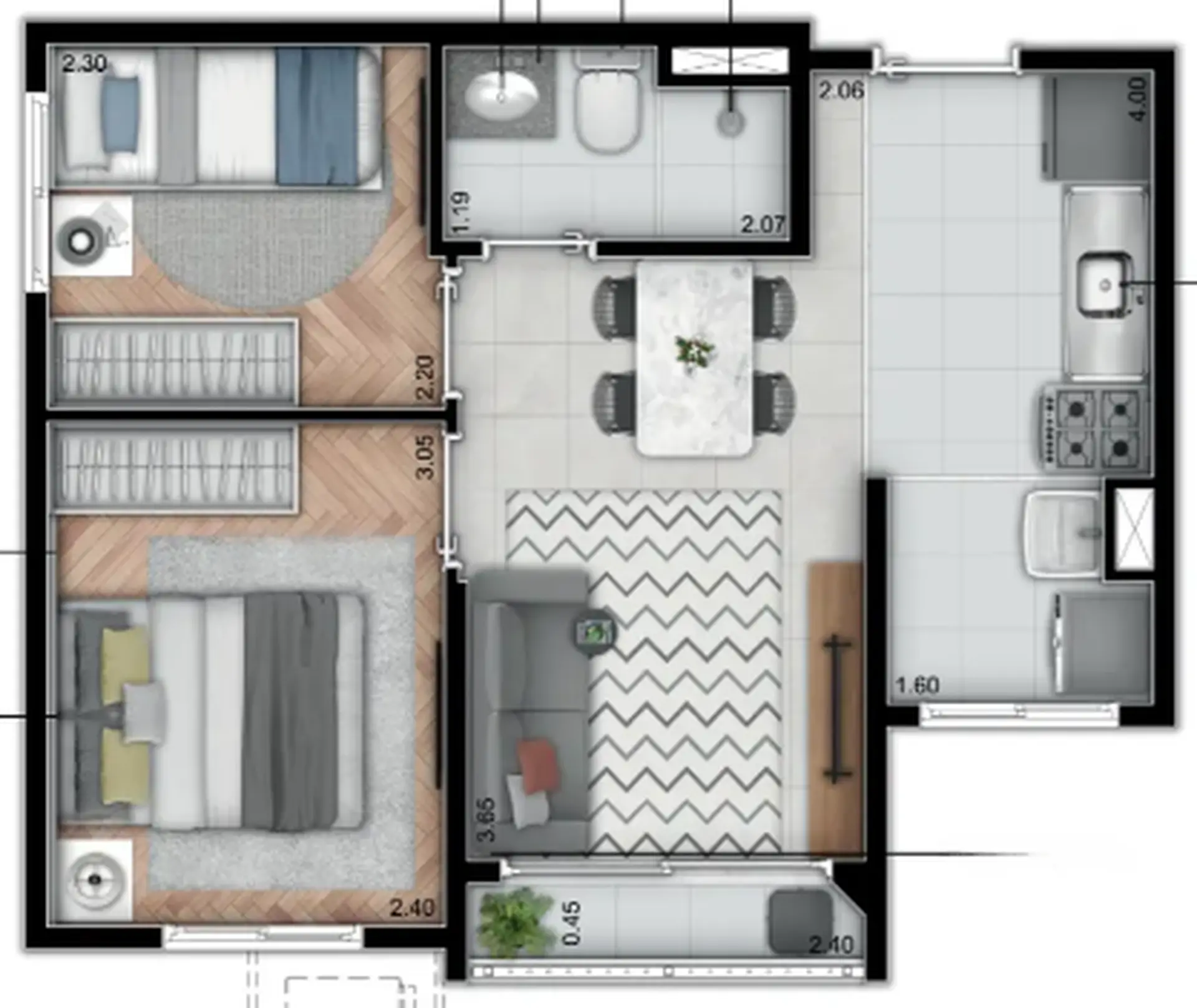Planta 4 – Concept Barra Funda