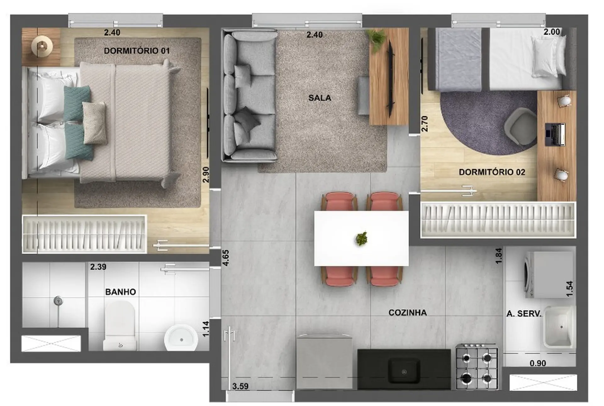 Planta 2 – Dez Butantã