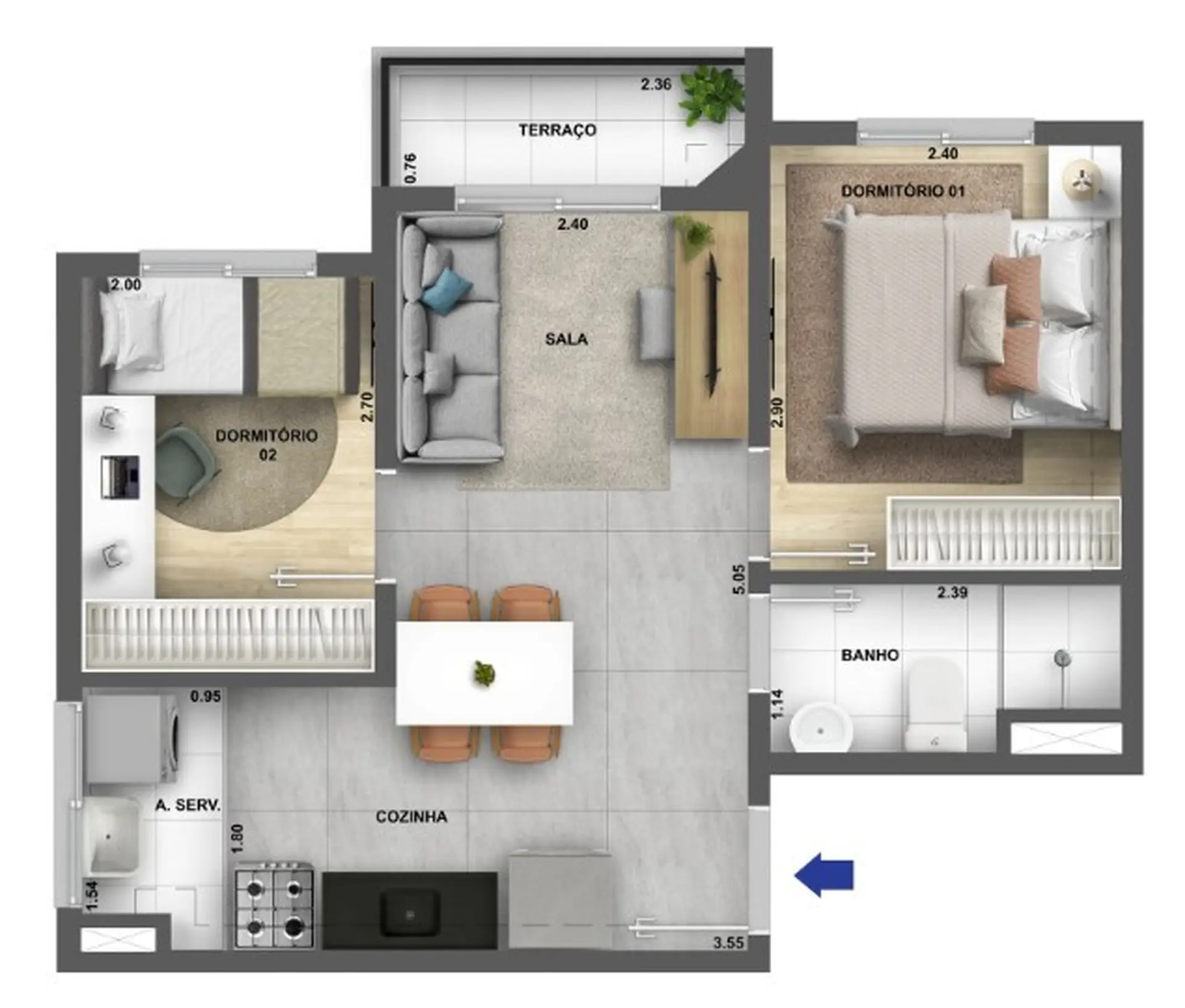 Planta 4 – Dez Butantã