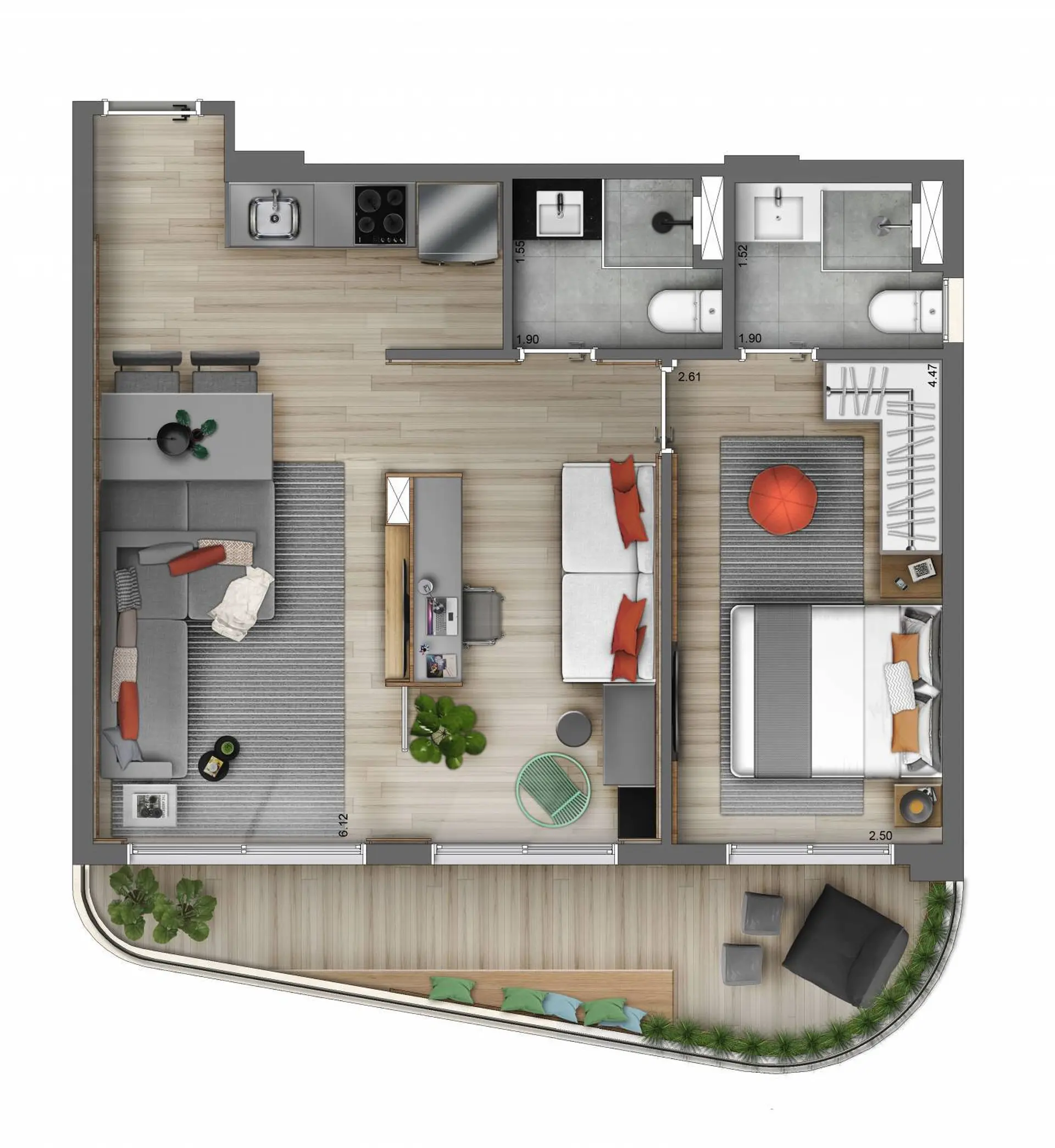 Planta 3 – Downtown Nova República