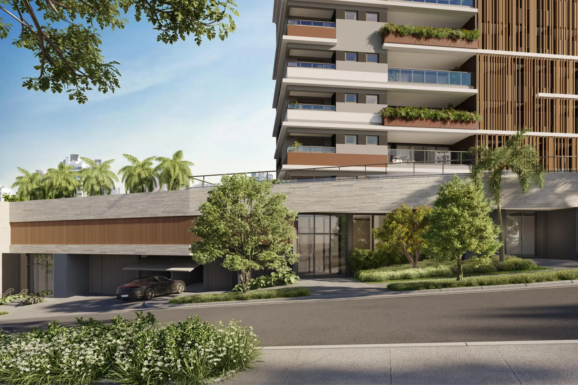 Fachada Duni Terraza – Alto de Pinheiros