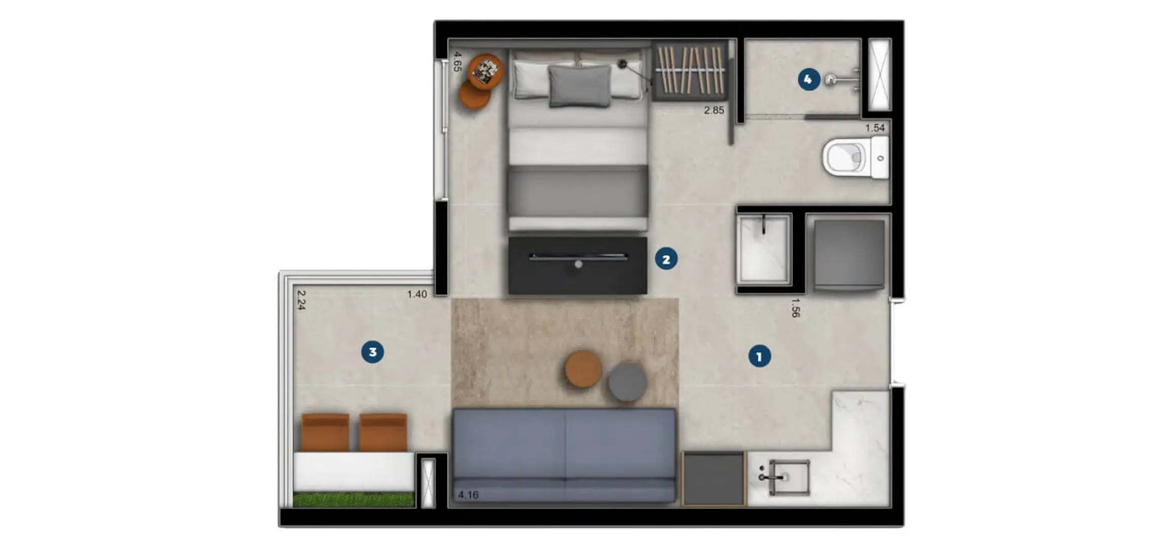 Planta 3 – Duo E-Residence
