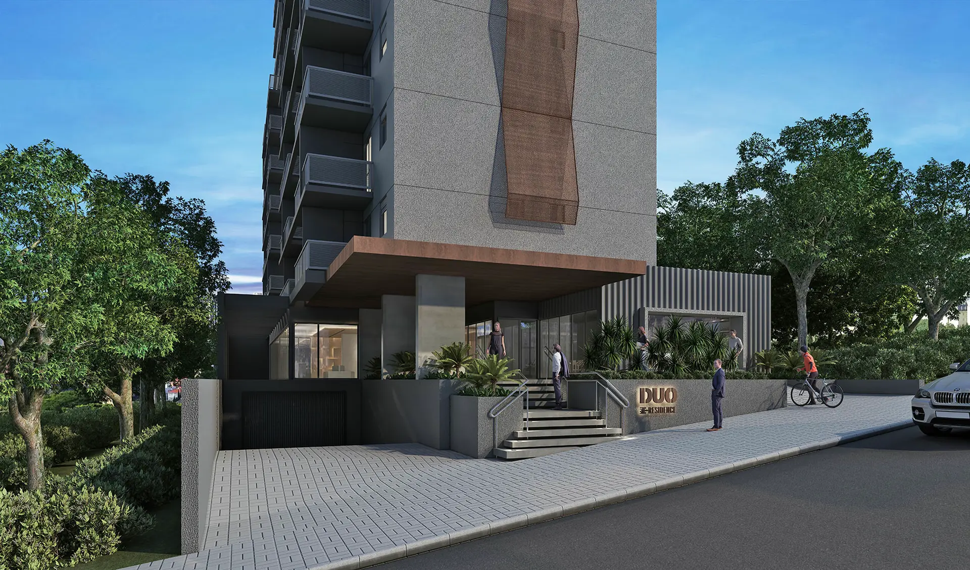 Fachada Duo E-Residence – São Judas