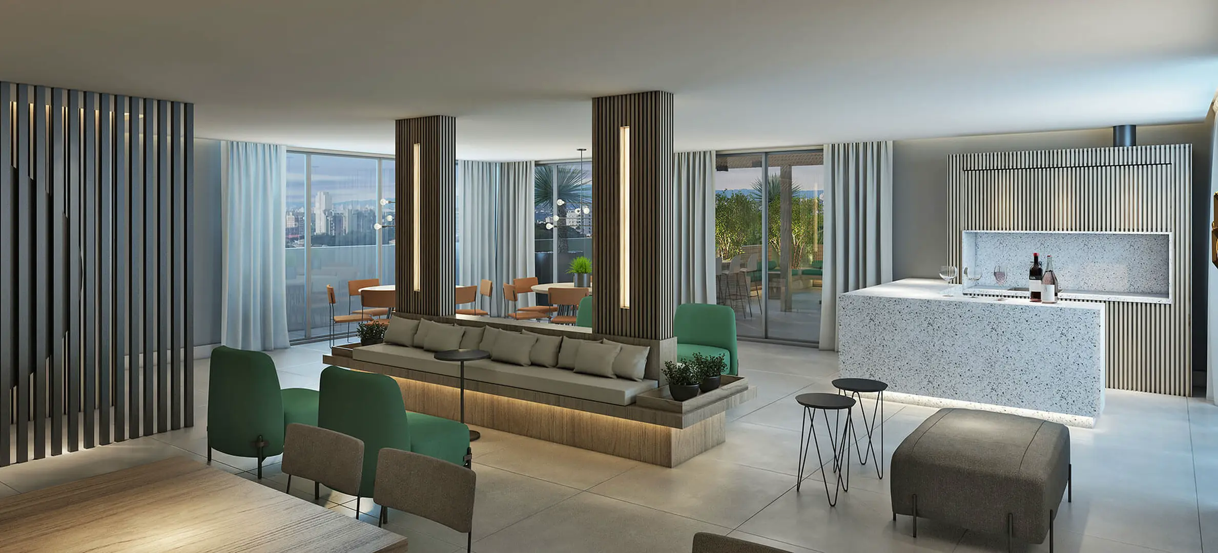 Duo E-Residence — área de lazer 3