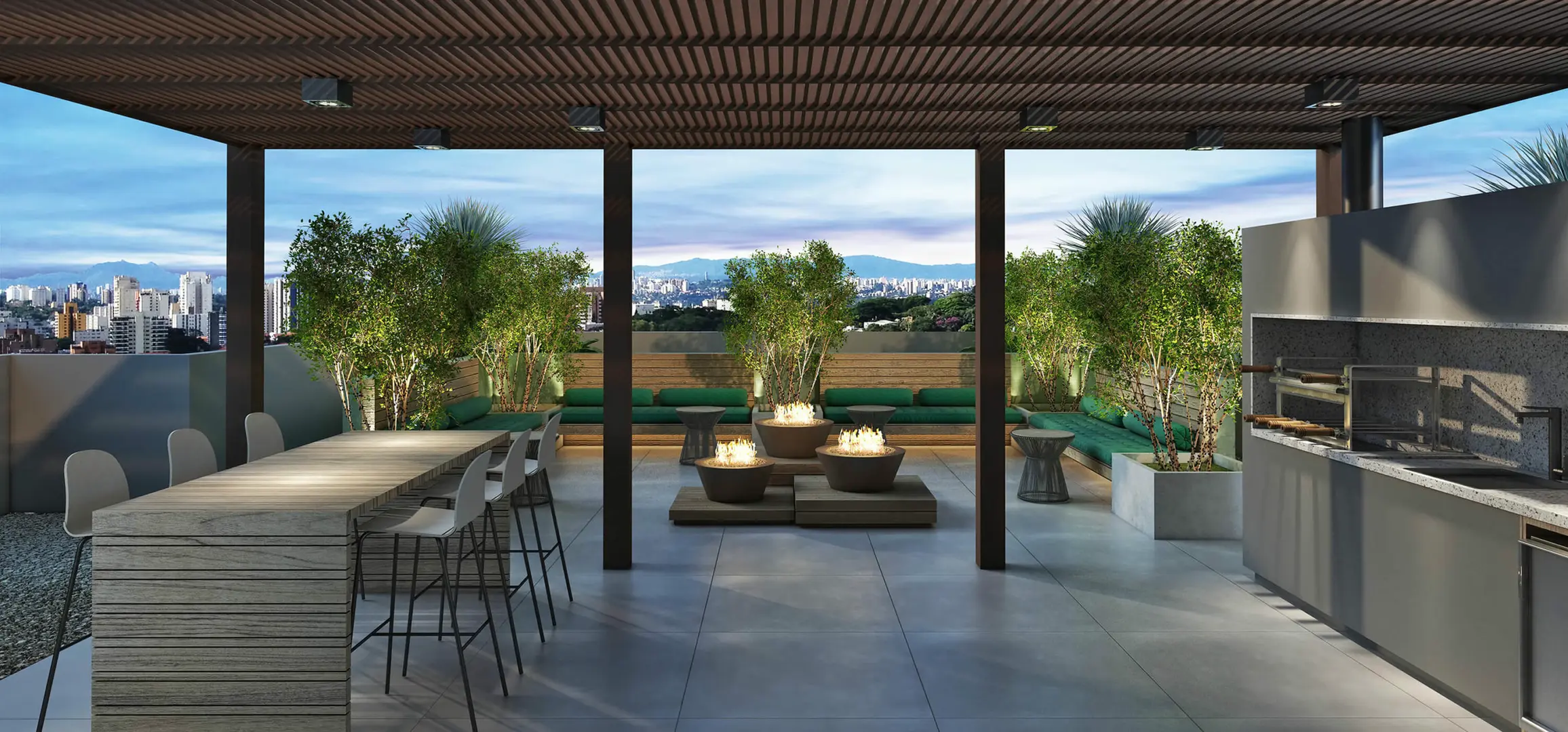 Duo E-Residence — área de lazer 2