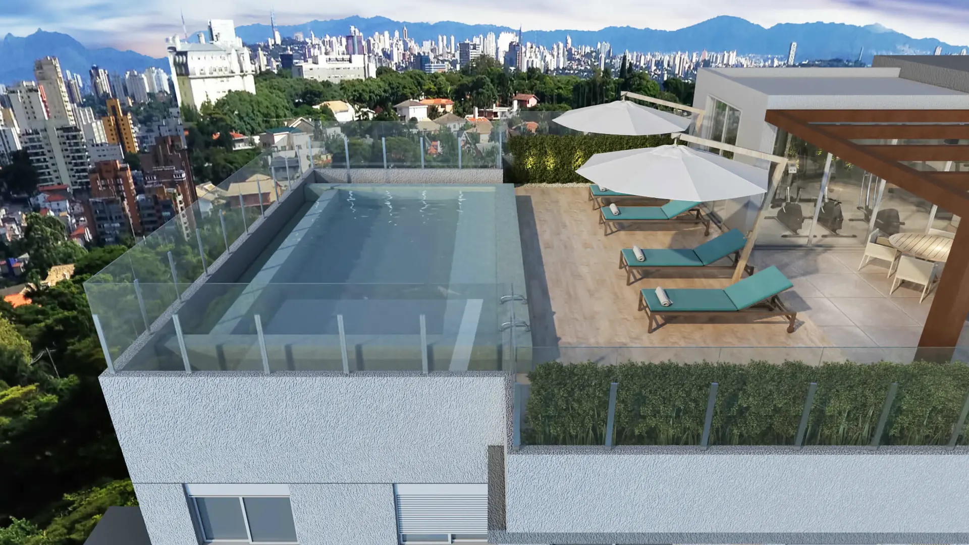 Duo E-Residence — área de lazer 1