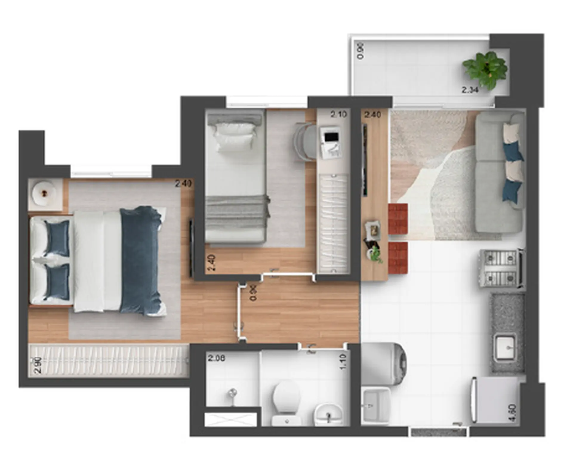 Planta 2 – Elev Butantã
