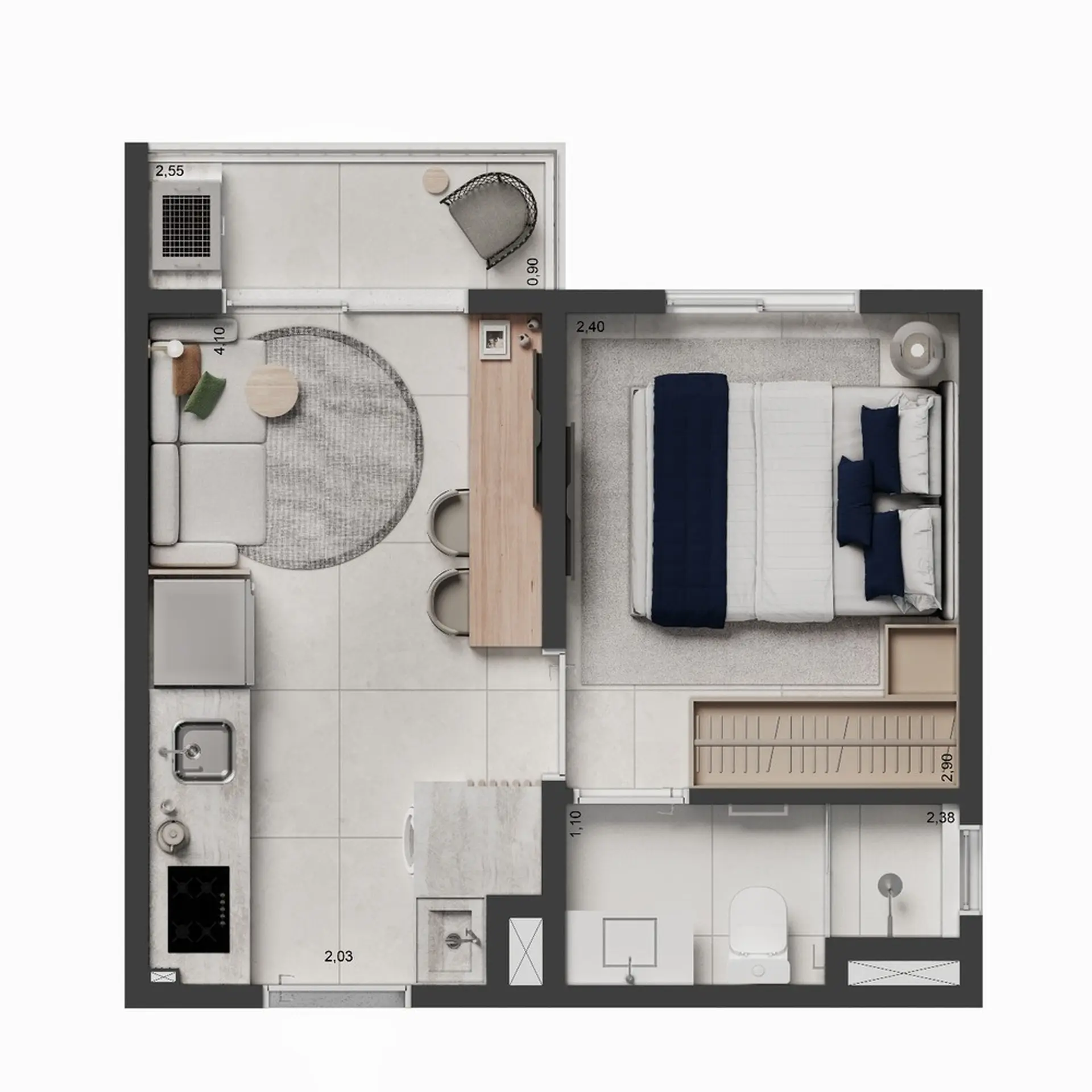 Planta 3 – Elev Park Sacomã