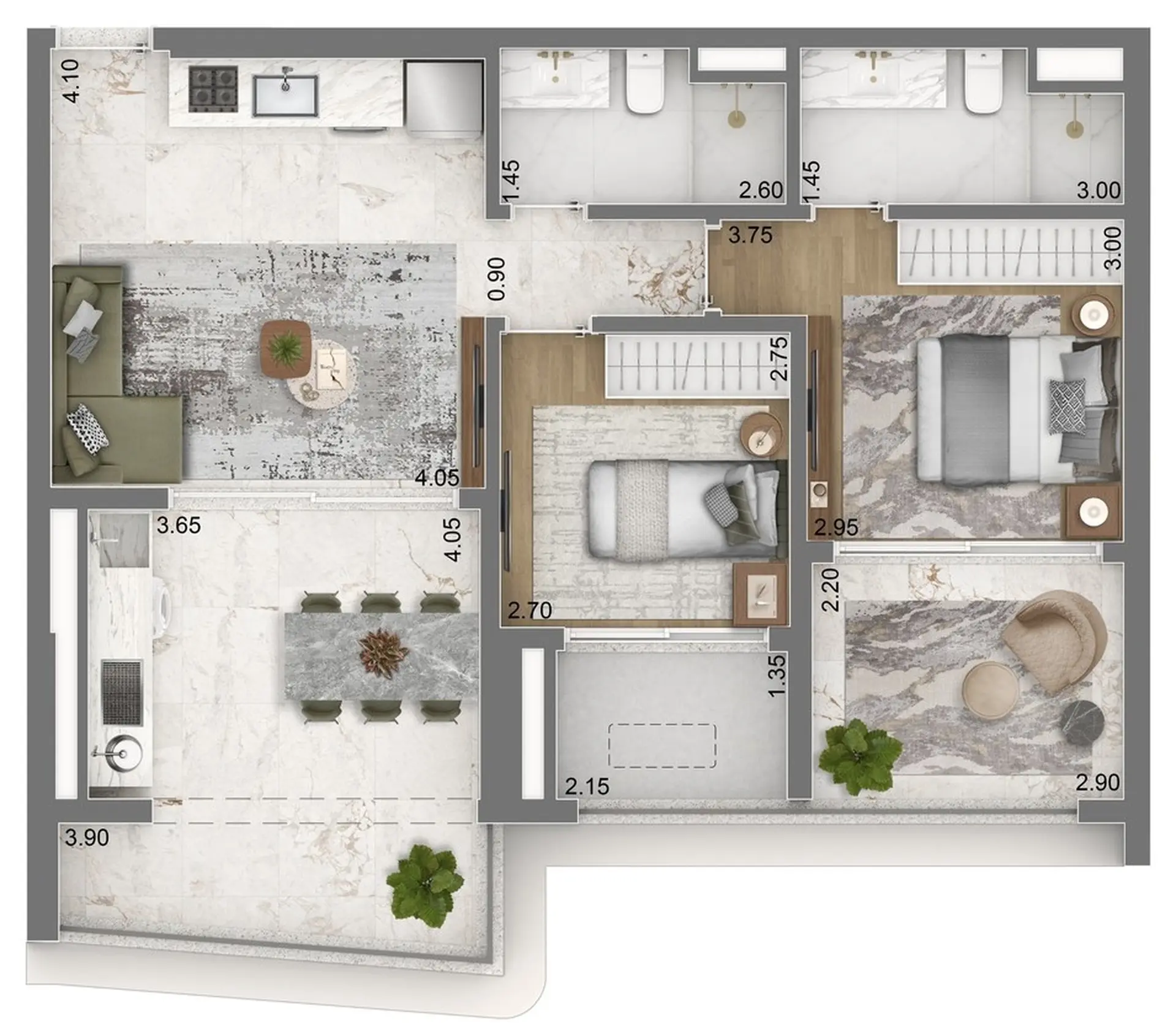 Planta 3 – Escape Brooklin