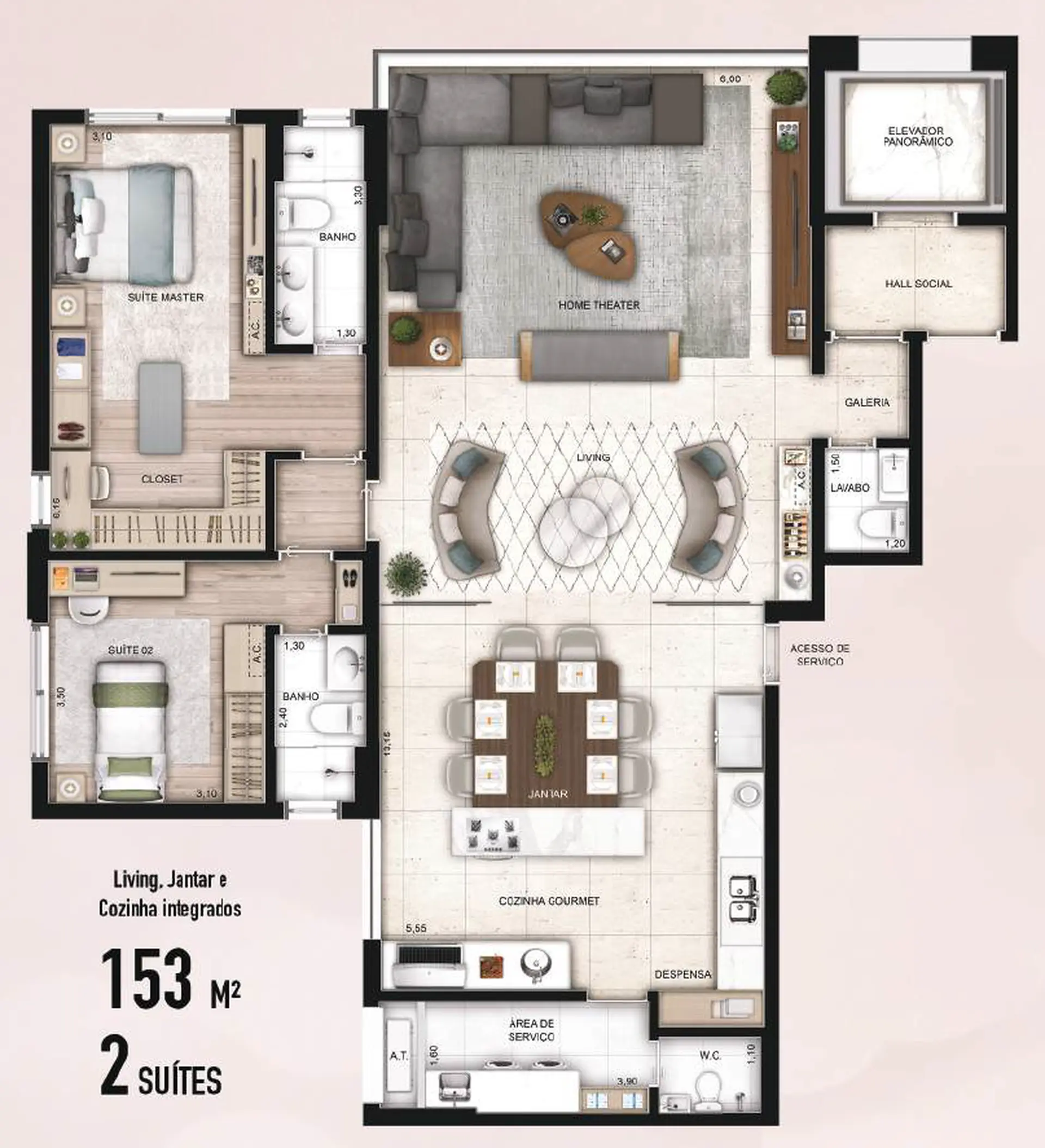 Planta 1 – Essência da Vila