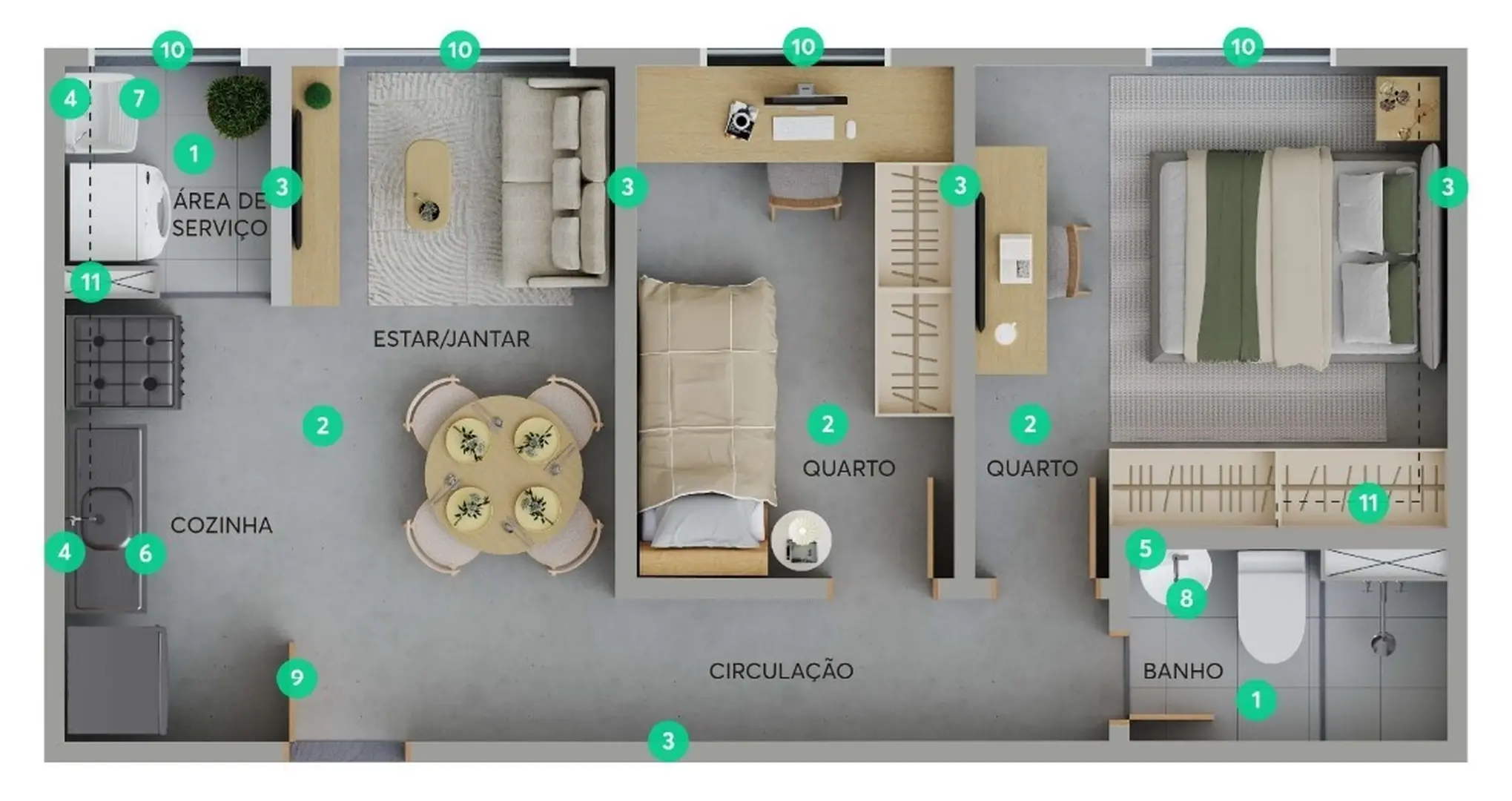 Planta 1 – Estoril