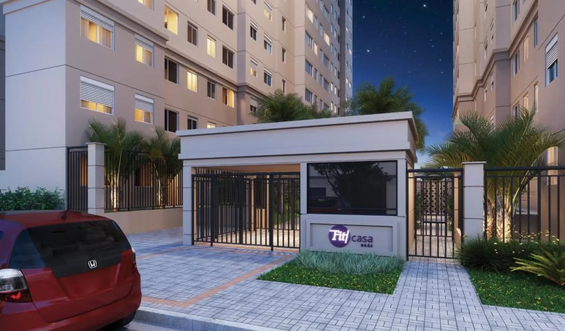 Fachada Fit Casa Brás – Brás