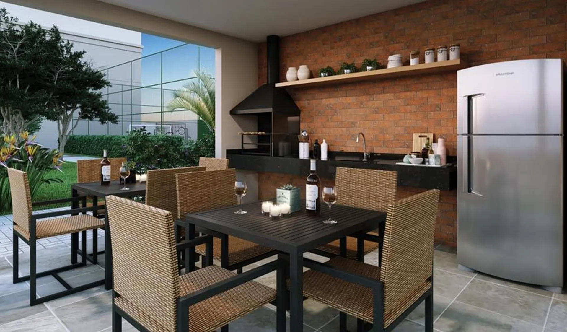 Fit Casa Brás — área de lazer 3