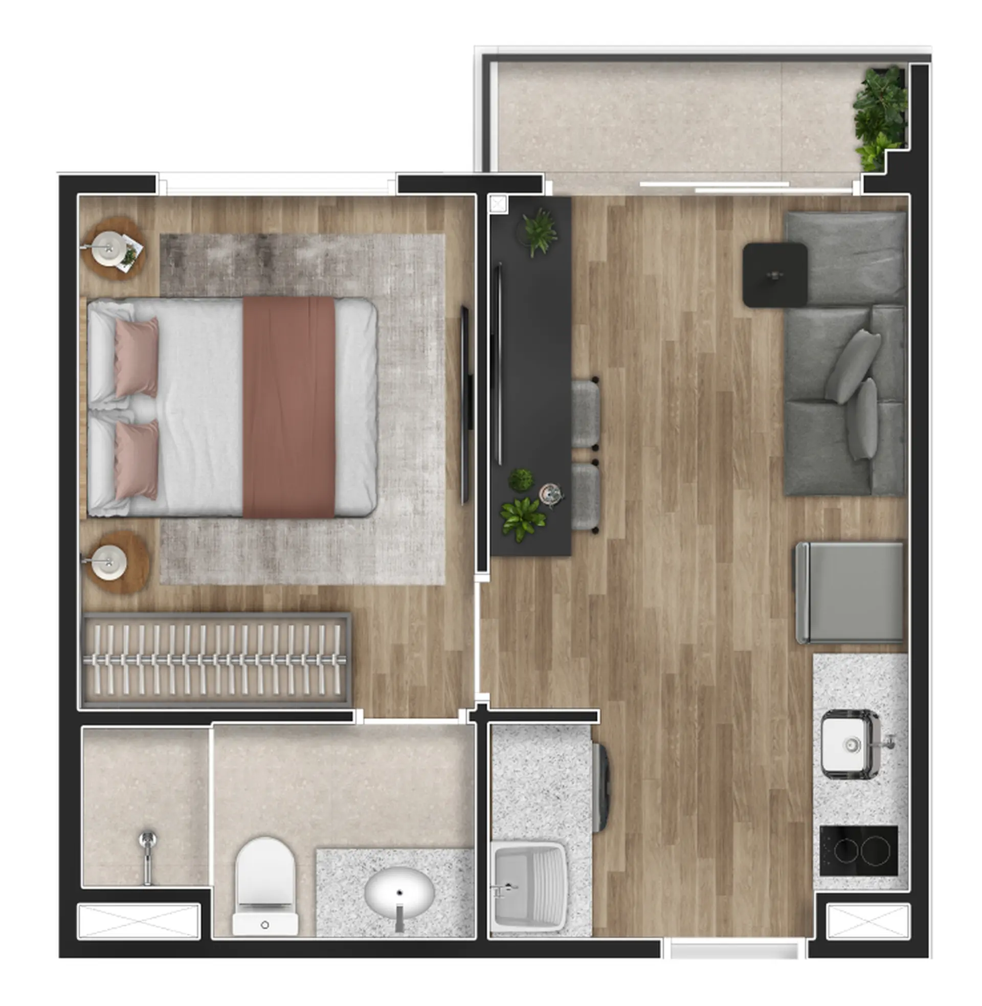 Planta 1 – Fort Ipiranga