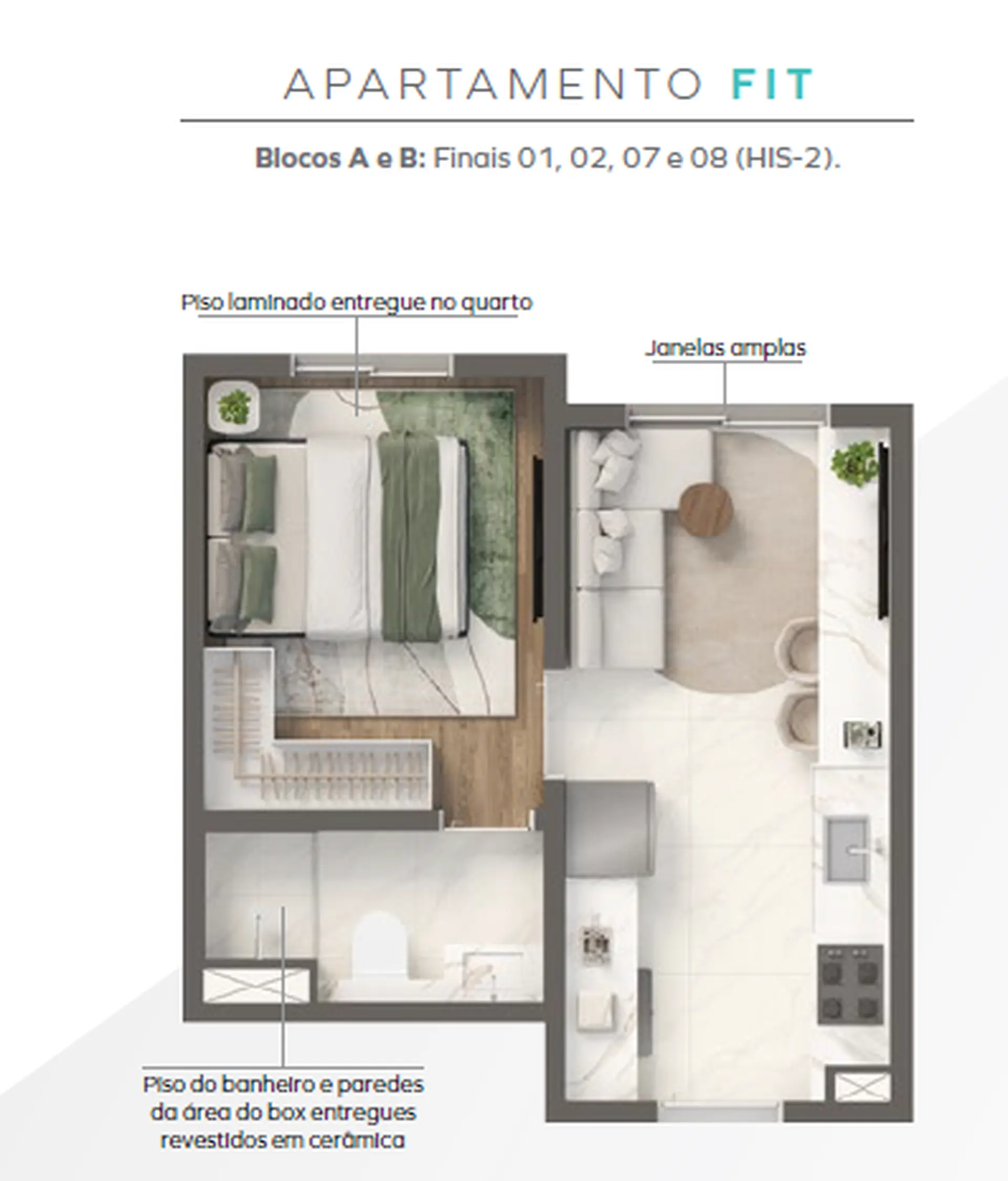 Planta 2 – Grand Vivaz Estação Giovanni Gronchi