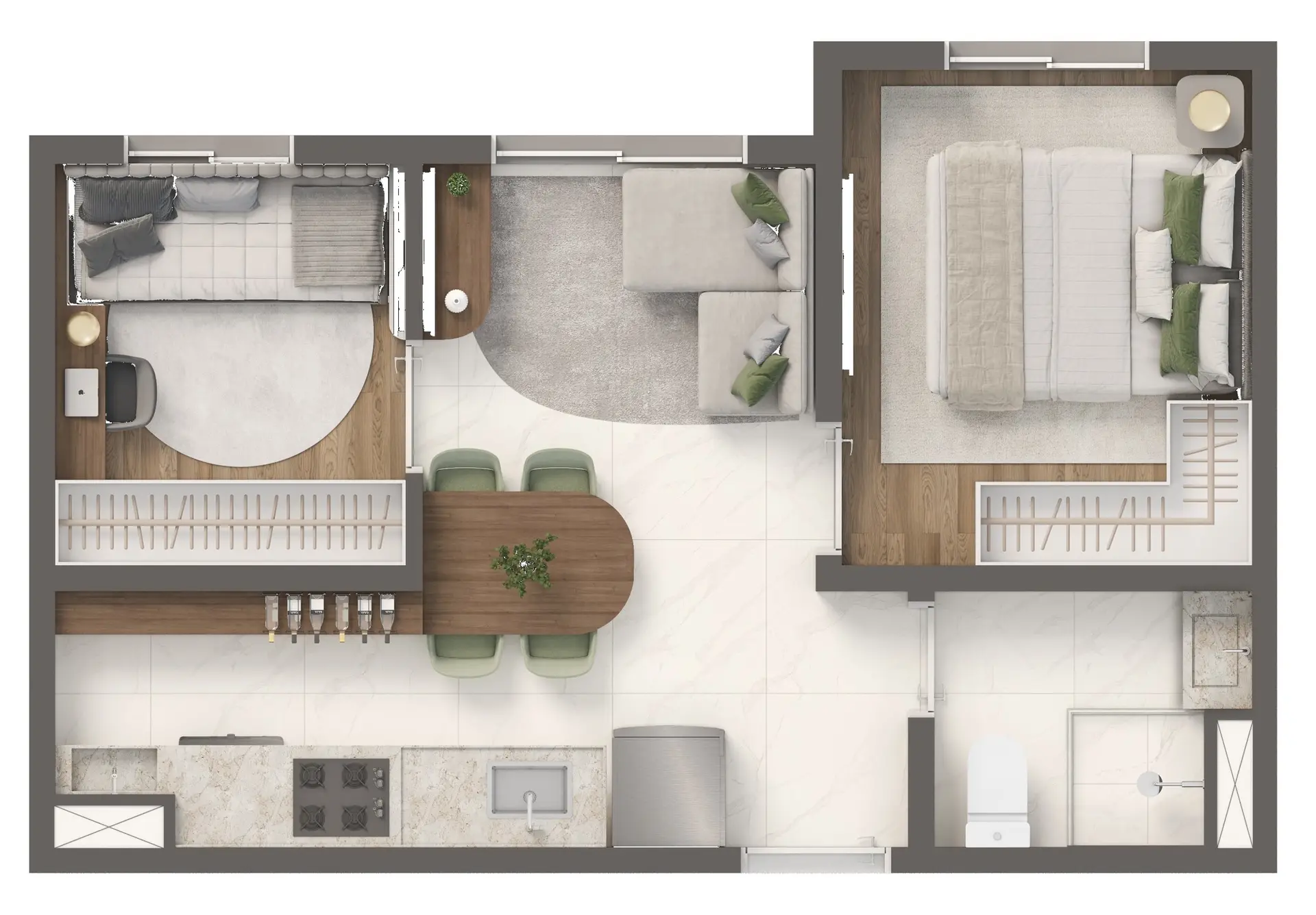 Planta 4 – Grand Vivaz Estação Tamanduateí