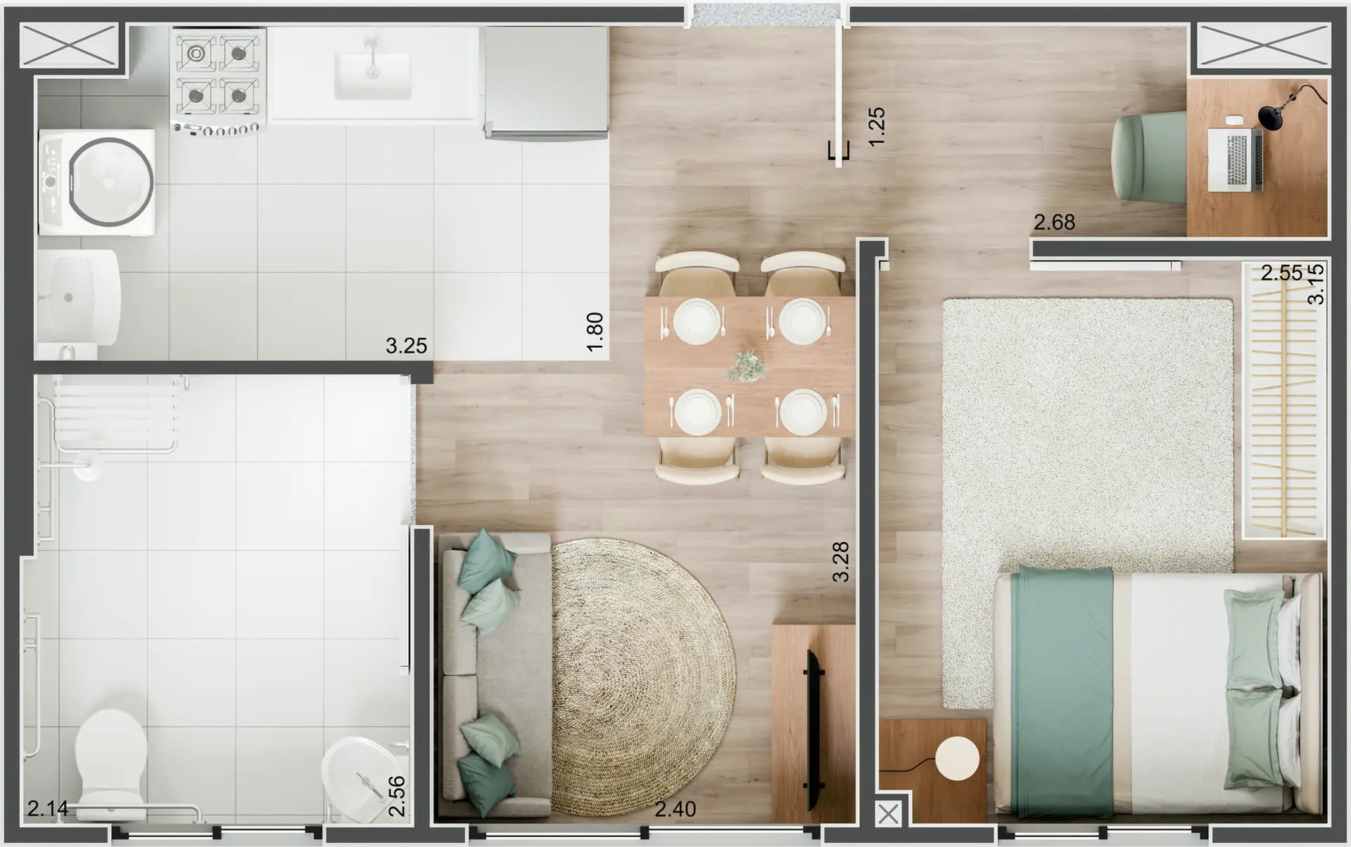 Planta 1 – HM Smart Marquês