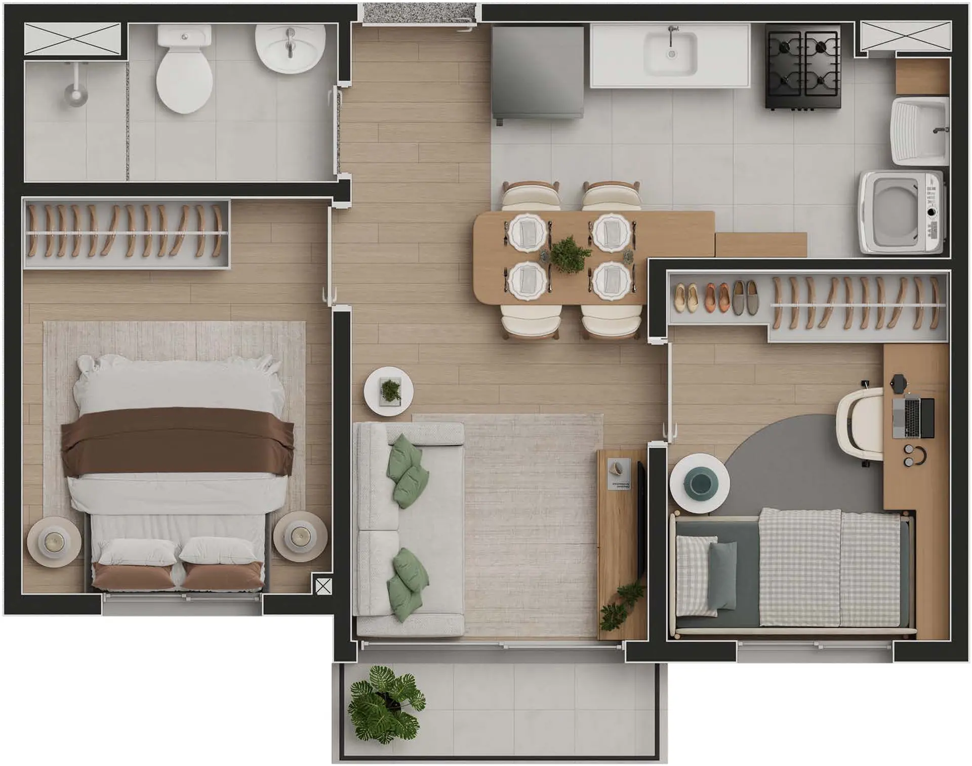 Planta 1 – HM Smart Vila das Belezas