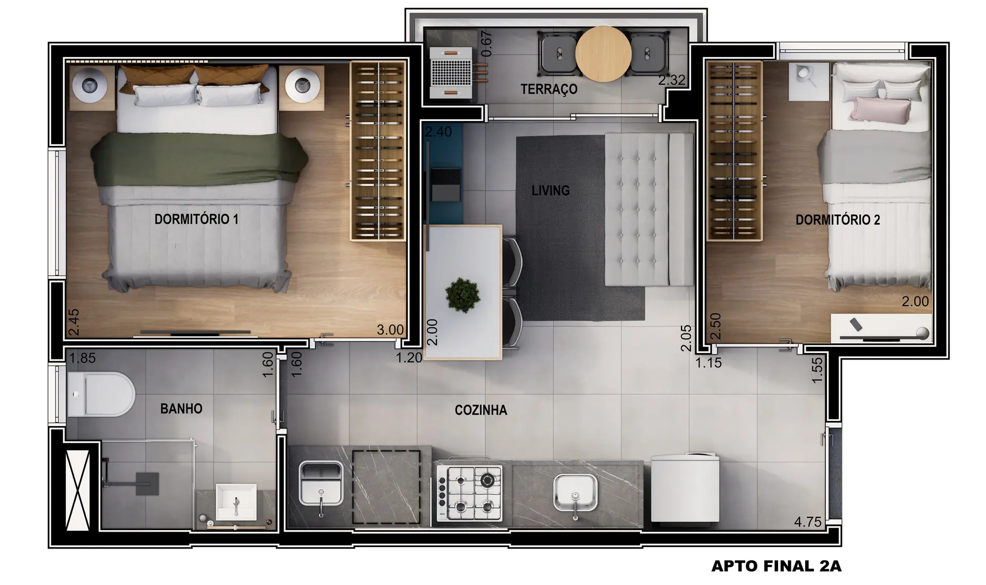 Planta 4 – Haus Alto do Ipiranga