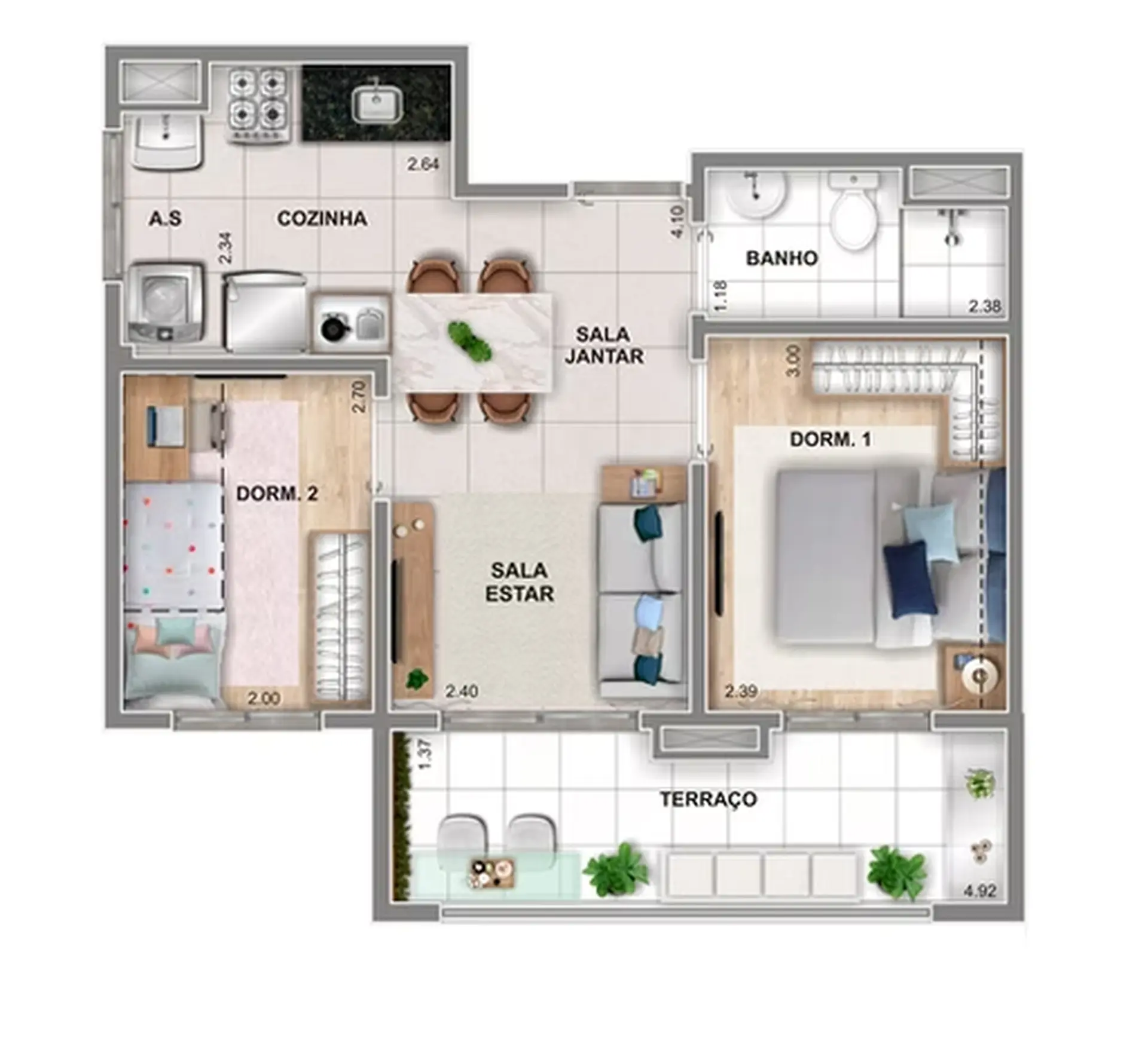 Planta 1 – Home 375