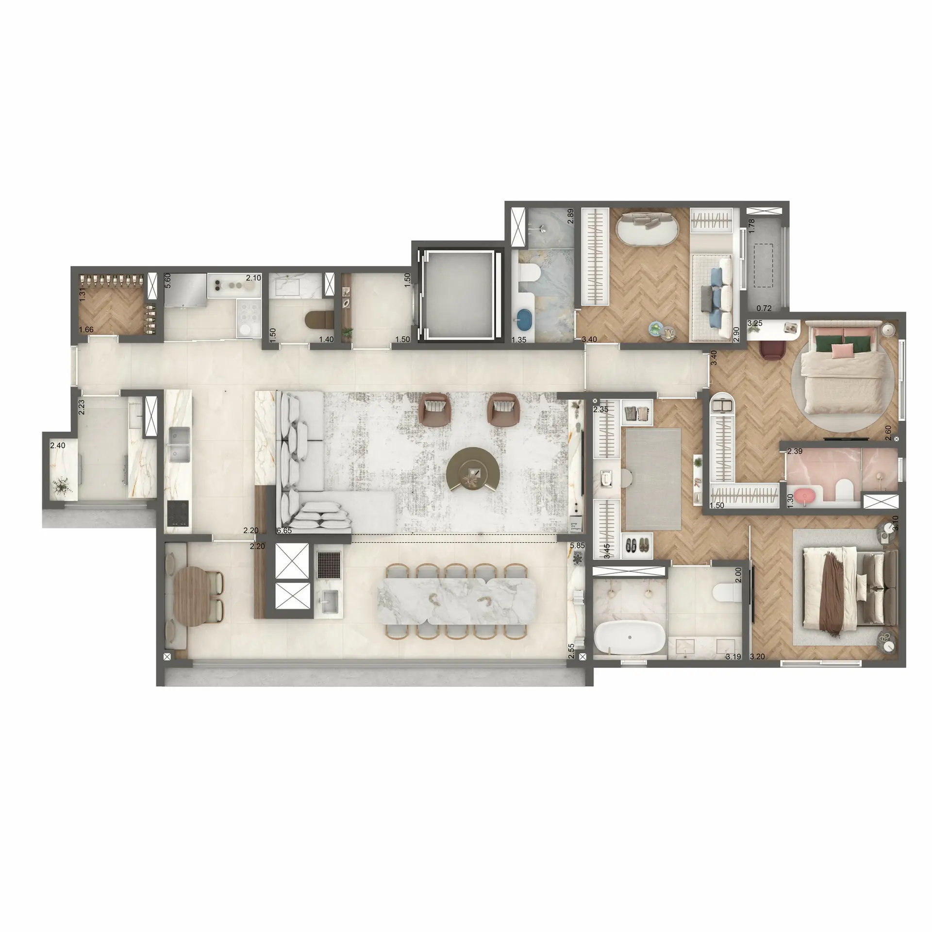 Planta 4 – Home Boutique By Living Campo Belo