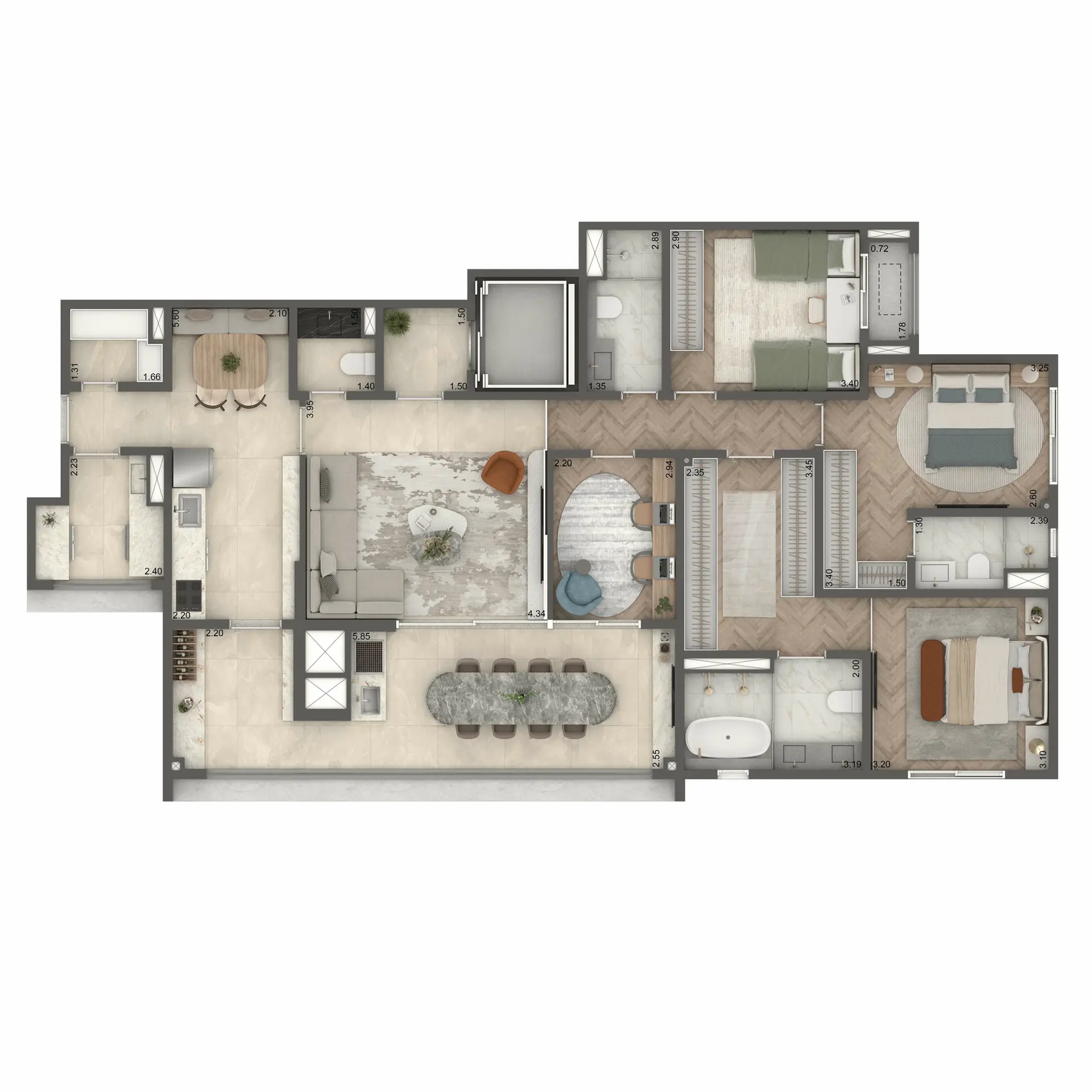 Planta 1 – Home Boutique By Living Campo Belo