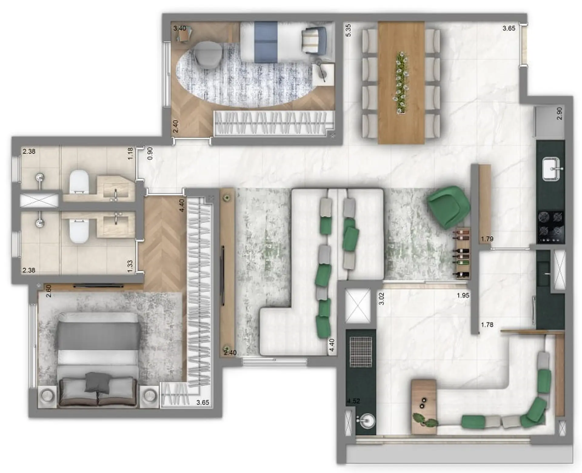 Planta 3 – Infinity Nova Klabin
