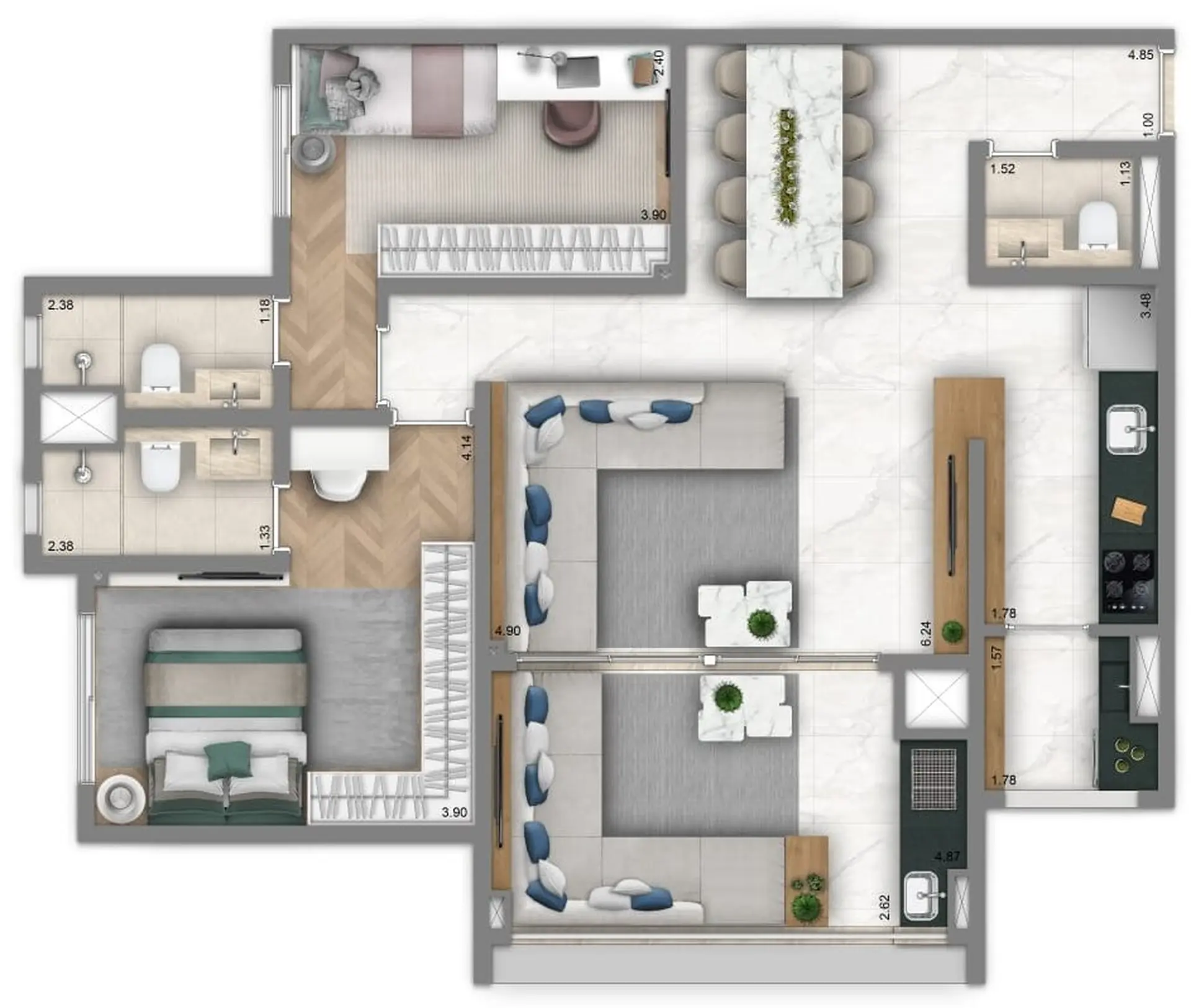 Planta 2 – Infinity Nova Klabin